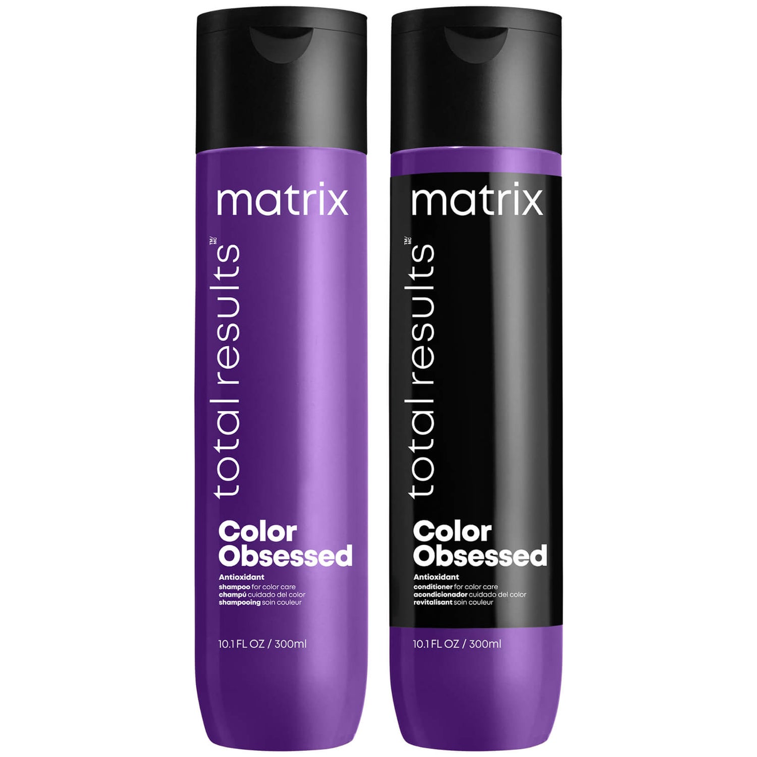 Matrix Total Results Color Obsessed Shampoo and Conditioner 300ml for Colour Treated Hair - LOOKFANTASTIC