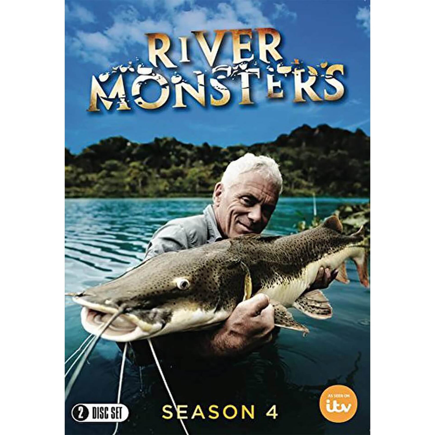 River Monsters - Series 4 DVD - Zavvi UK