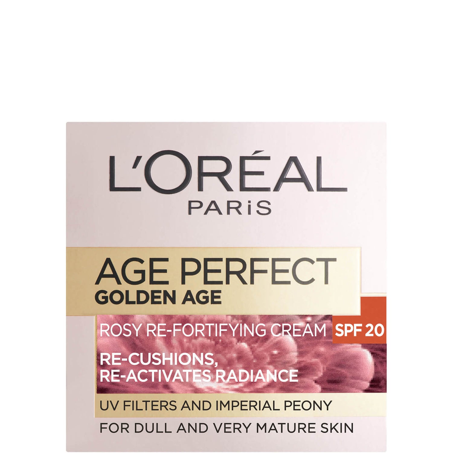 Crema Age Perfect Golden Age Rich Refortifying Cream - SPF15 de L'Oréal Paris (50 ml)