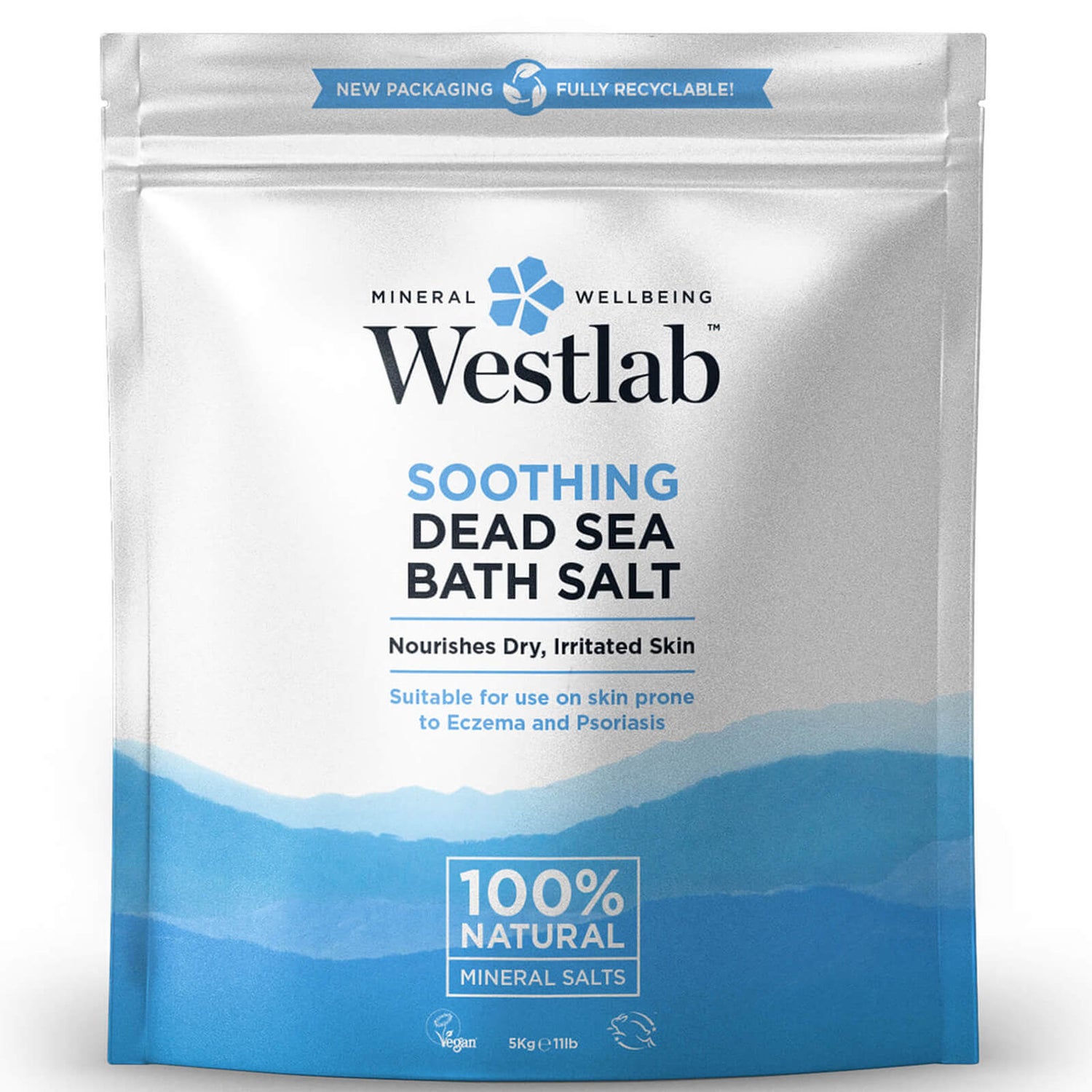 Westlab dødehavsalt 5 kg