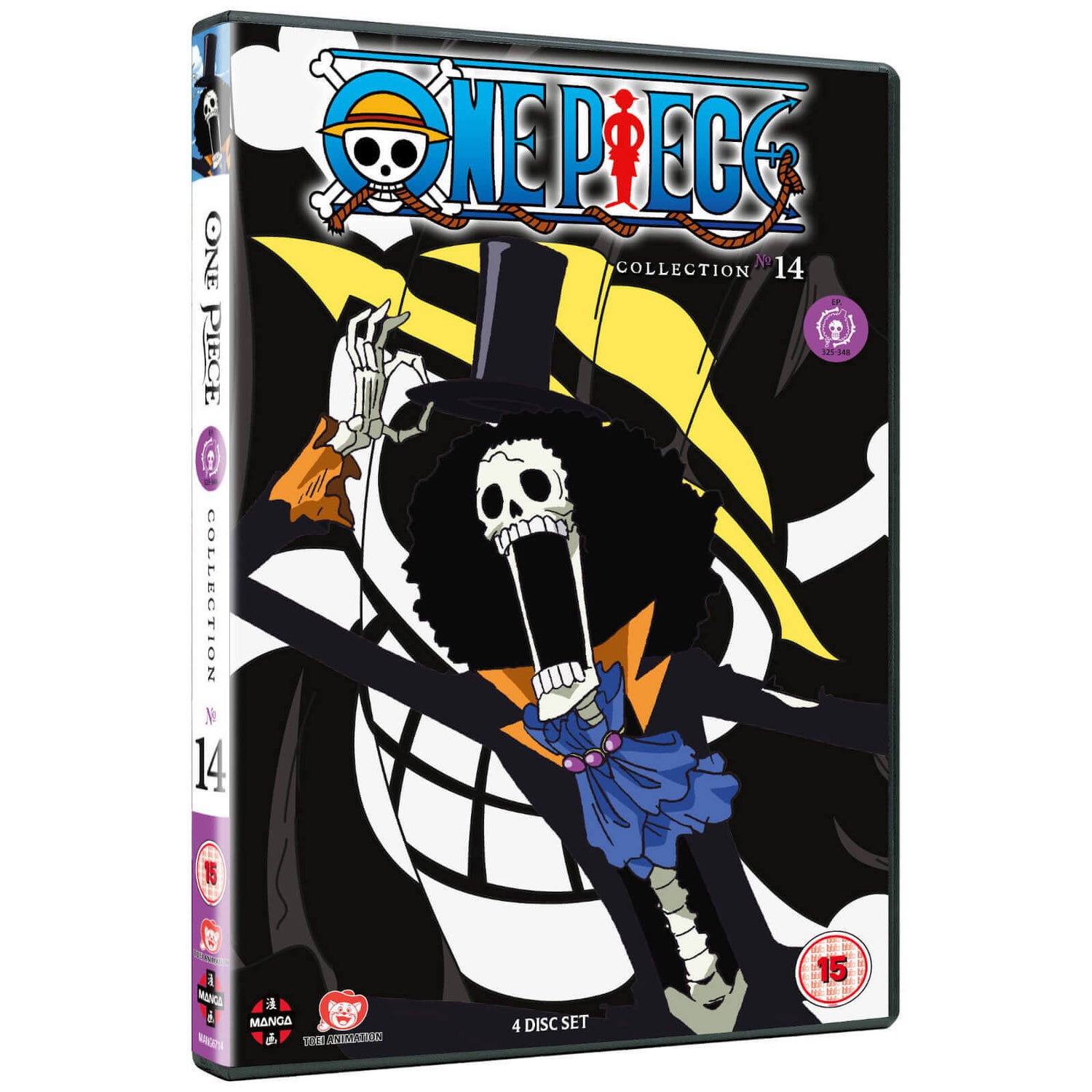 One Piece Collection 14 Episodes 325 348 Dvd Zavvi Uk