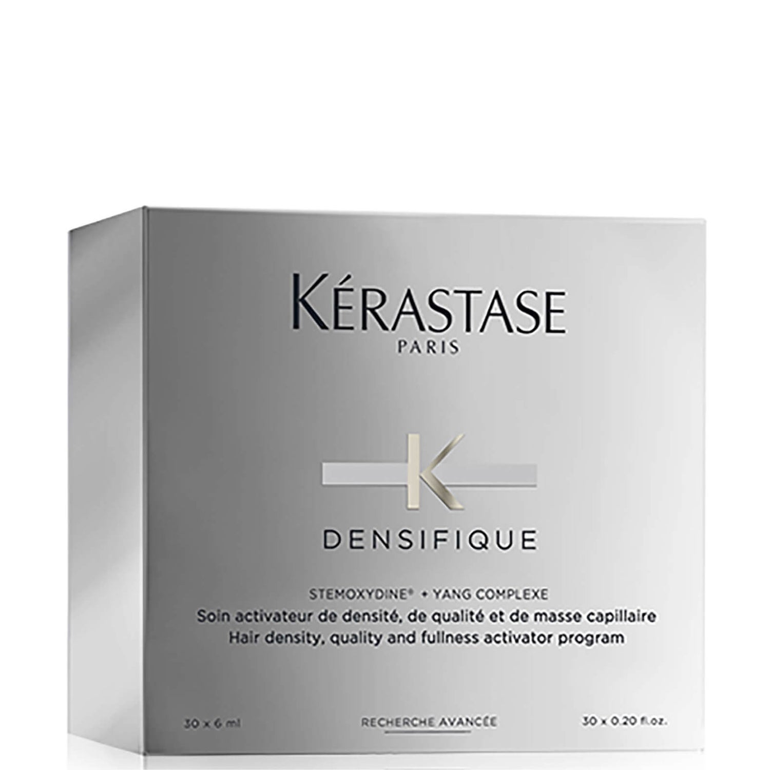Kérastase Densifique Femme -hiuspohjaan jätettävä tehohoito naisille (30 hoitoampullia x 6ml)