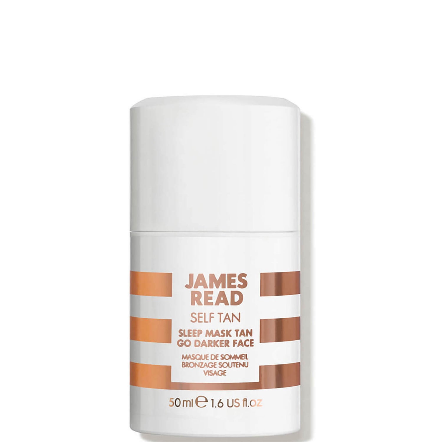 Masque de sommeil bronzant Go Darker Face James Read (50 ml)