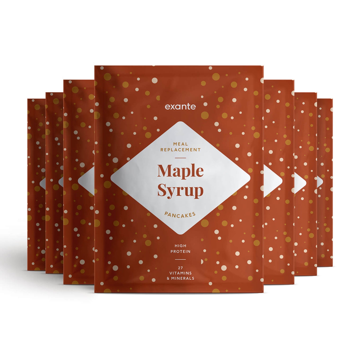 Meal Replacement Box of 7 Maple Syrup Pancakes