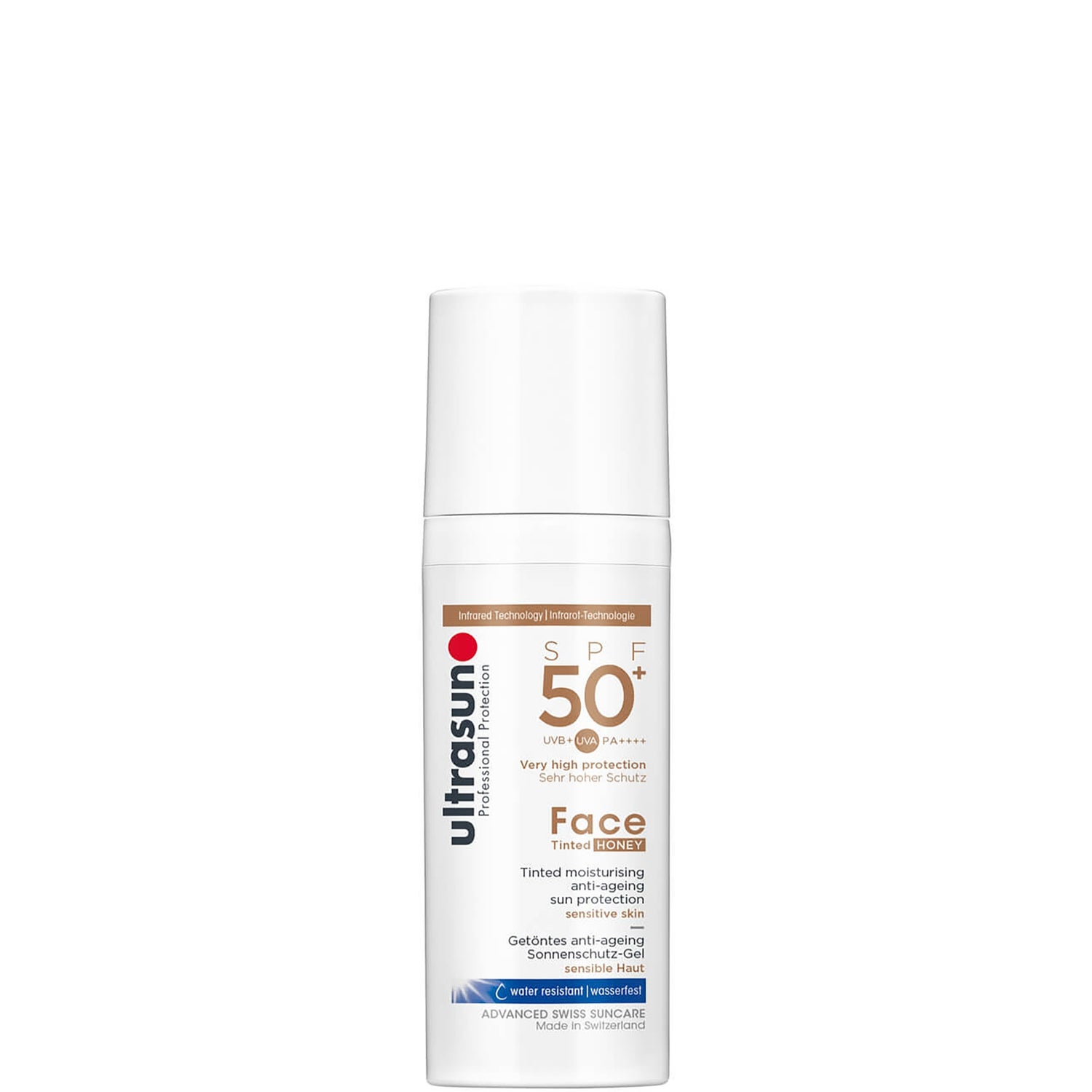 Creme Solar FPS 50+ Tinted Face da Ultrasun (Vários tons)