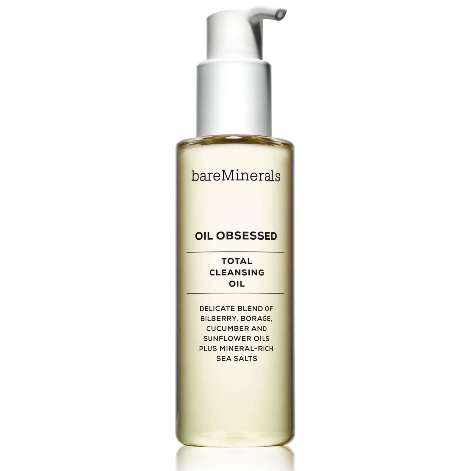 Huile nettoyante Oil Obsessed Total bareMinerals 180 ml