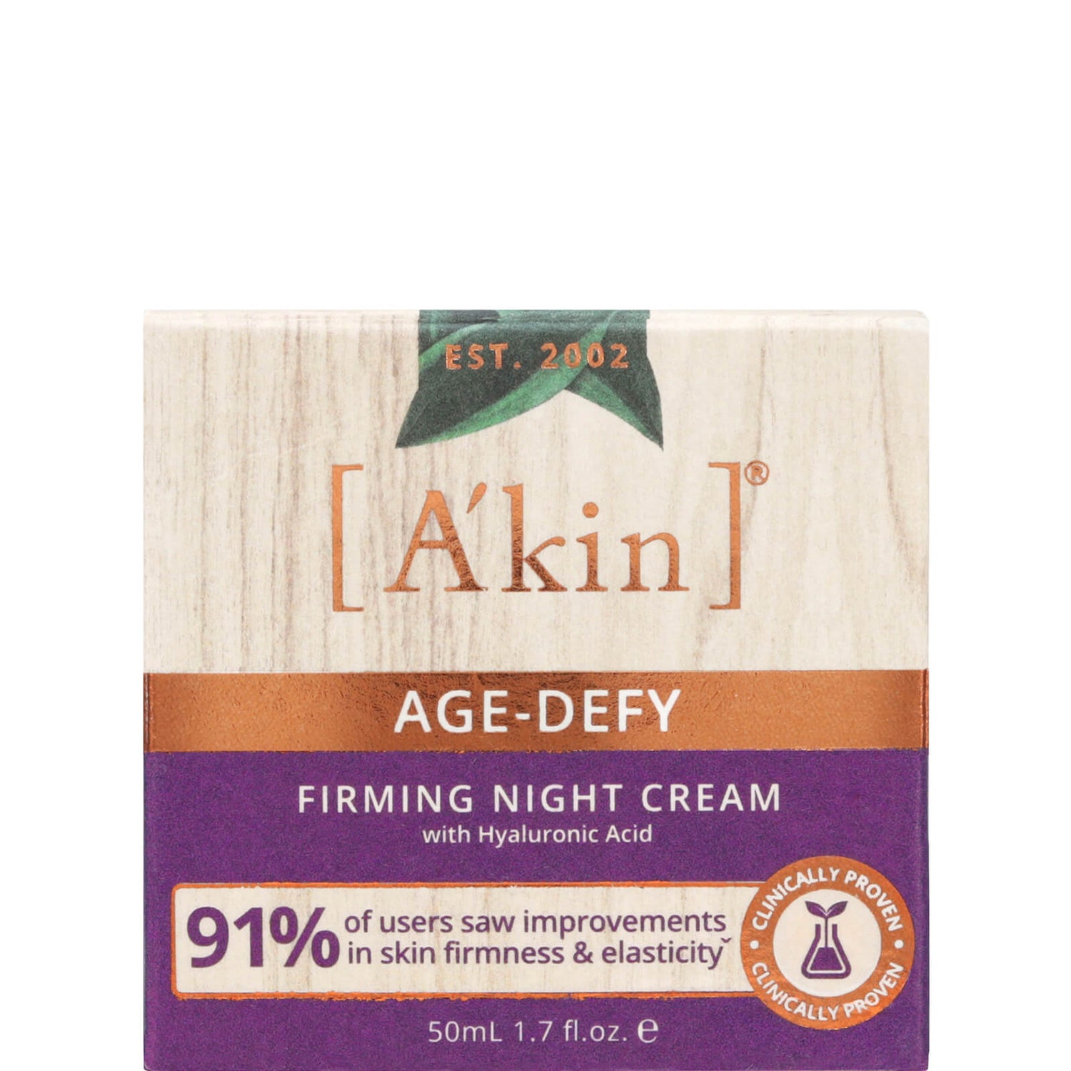 Восстанавливающий подтягивающий ночной крем A'kin Purley Revitalising Firming Night Crème