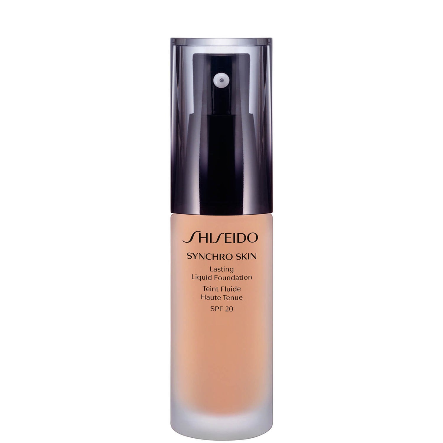 Base Líquida Synchro Skin Lasting SPF20 de Shiseido (30 ml) (varios tonos)