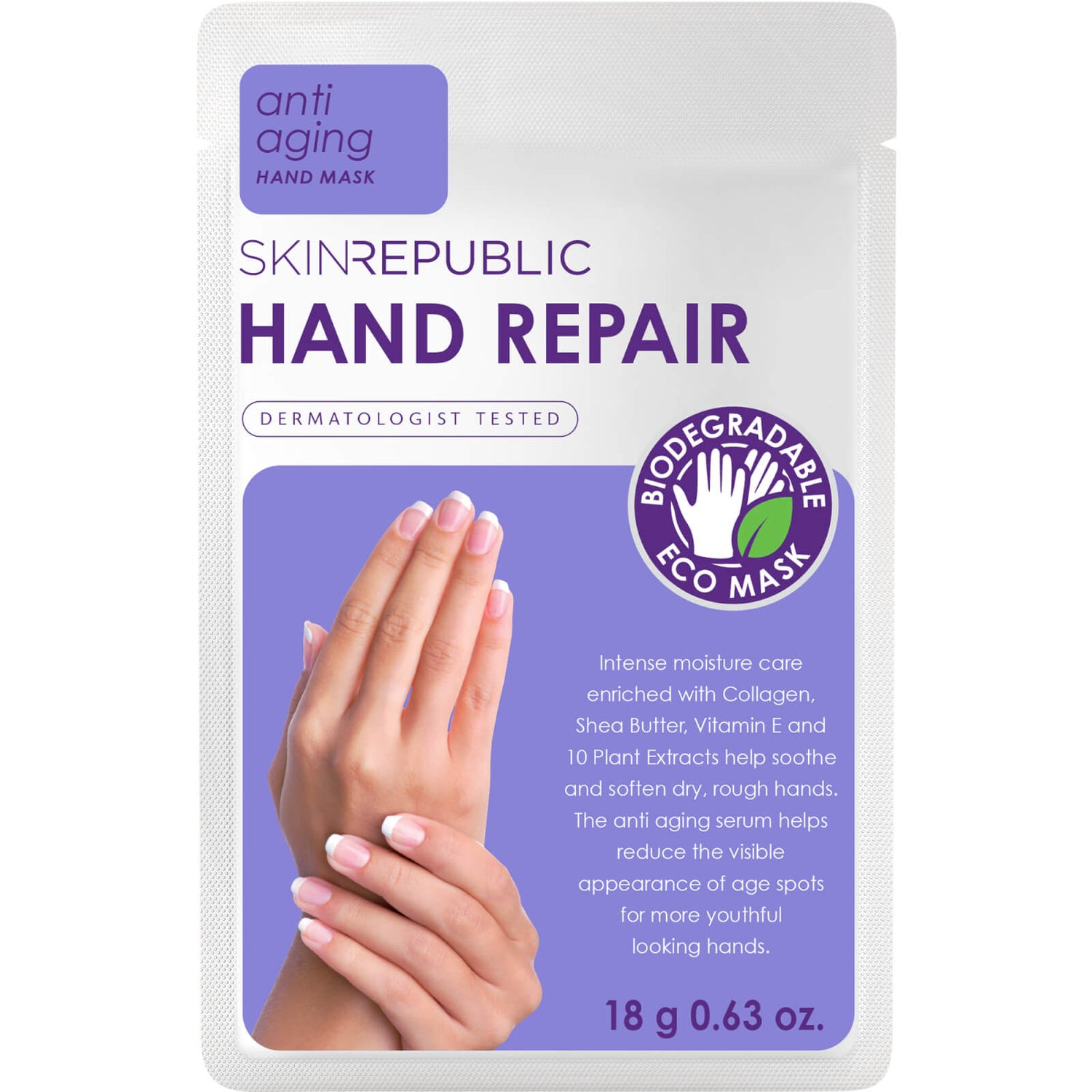 Skin Republic Hand Repair maska do rąk (18 g)