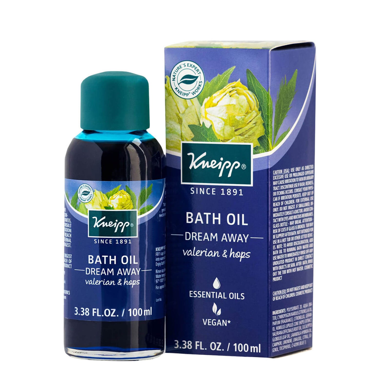 Kneipp Sweet Dreams Herbal Valerian and Hops Bath Oil (100ml)