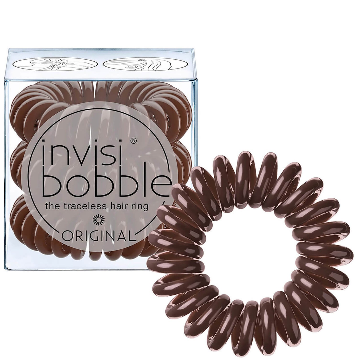 invisibobble Original Hair Tie (3-pack) – Pretzel Brown