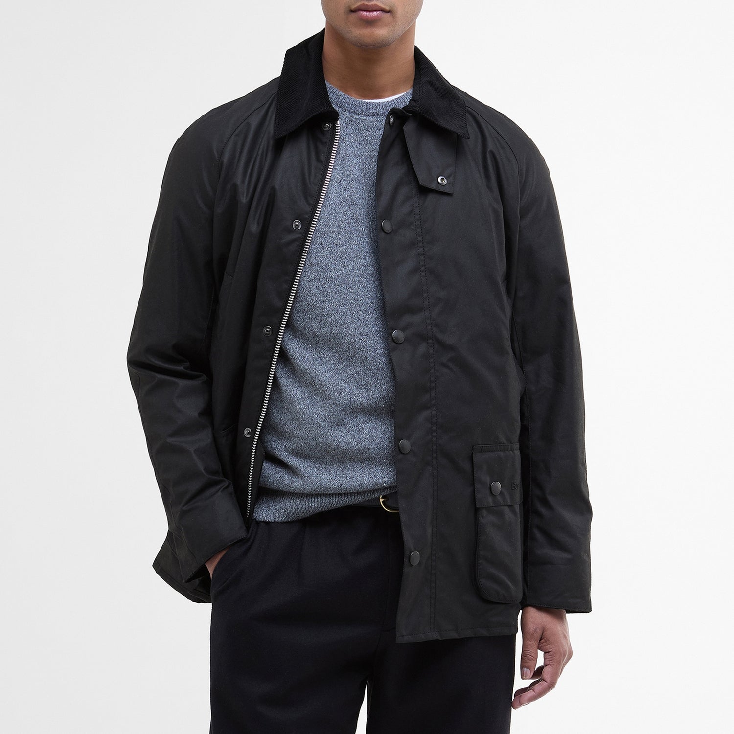 Barbour Heritage Ashby Waxed Cotton Jacket - S