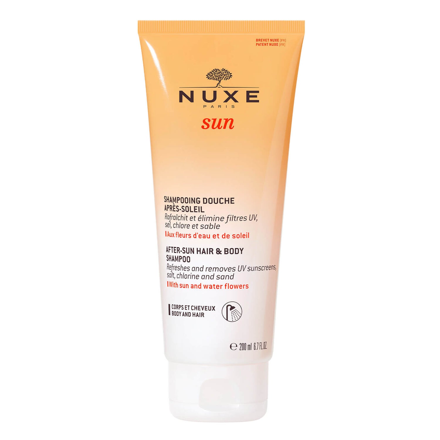 Champú After Sun para el cabello y el cuerpo de NUXE (200 ml)