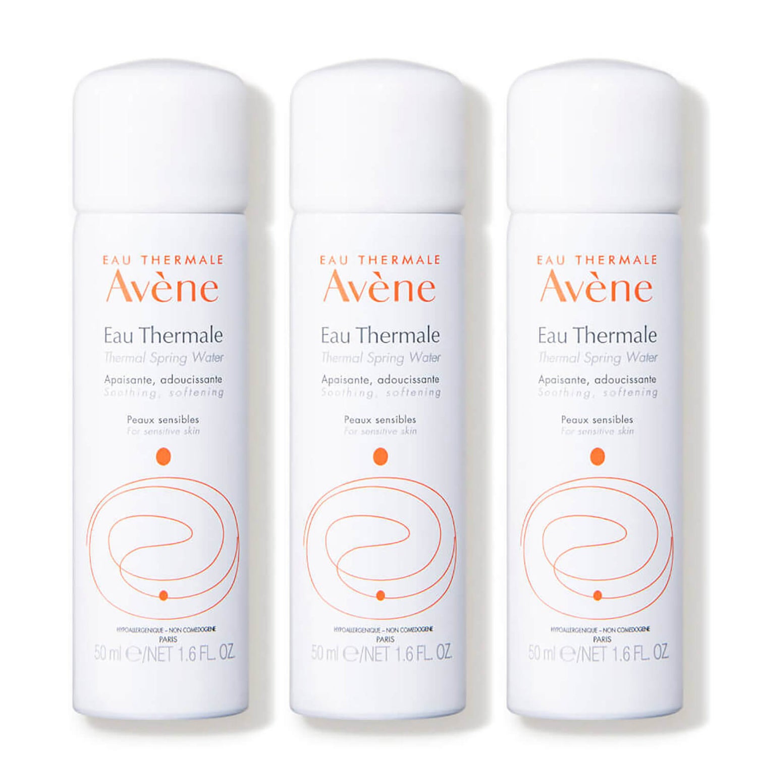 Avene Thermal Spring Water 3-to-Go Kit (Worth $27)