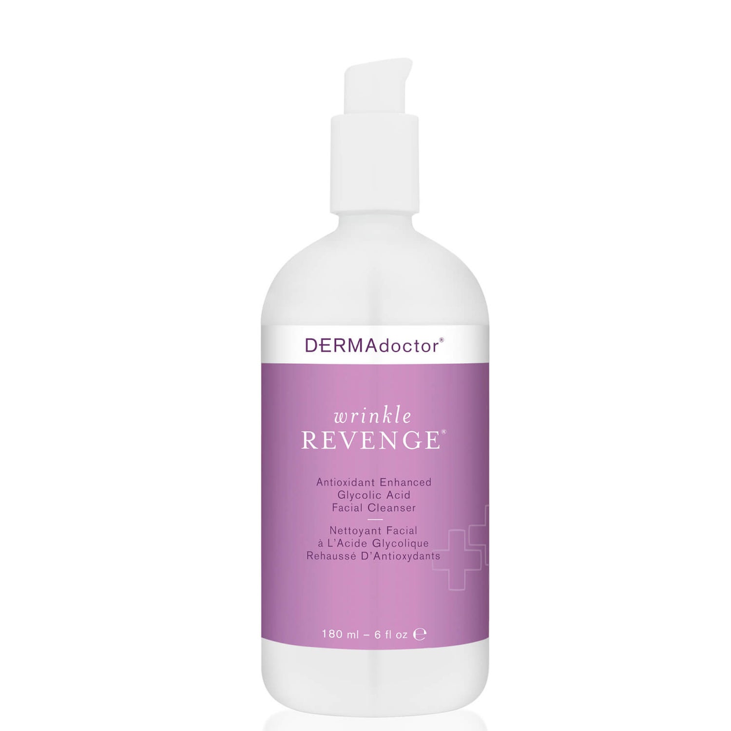 DERMAdoctor Wrinkle Revenge Antioxidant Enhanced Glycolic Acid Facial Cleanser (6 fl. oz.)