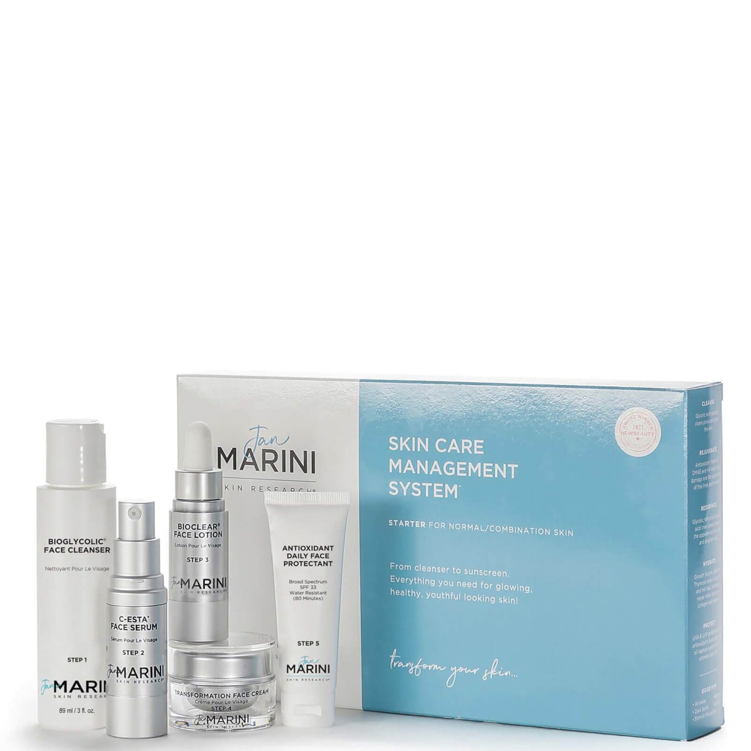 Jan Marini Starter Skin Care Management System - Normal to Combination Skin
