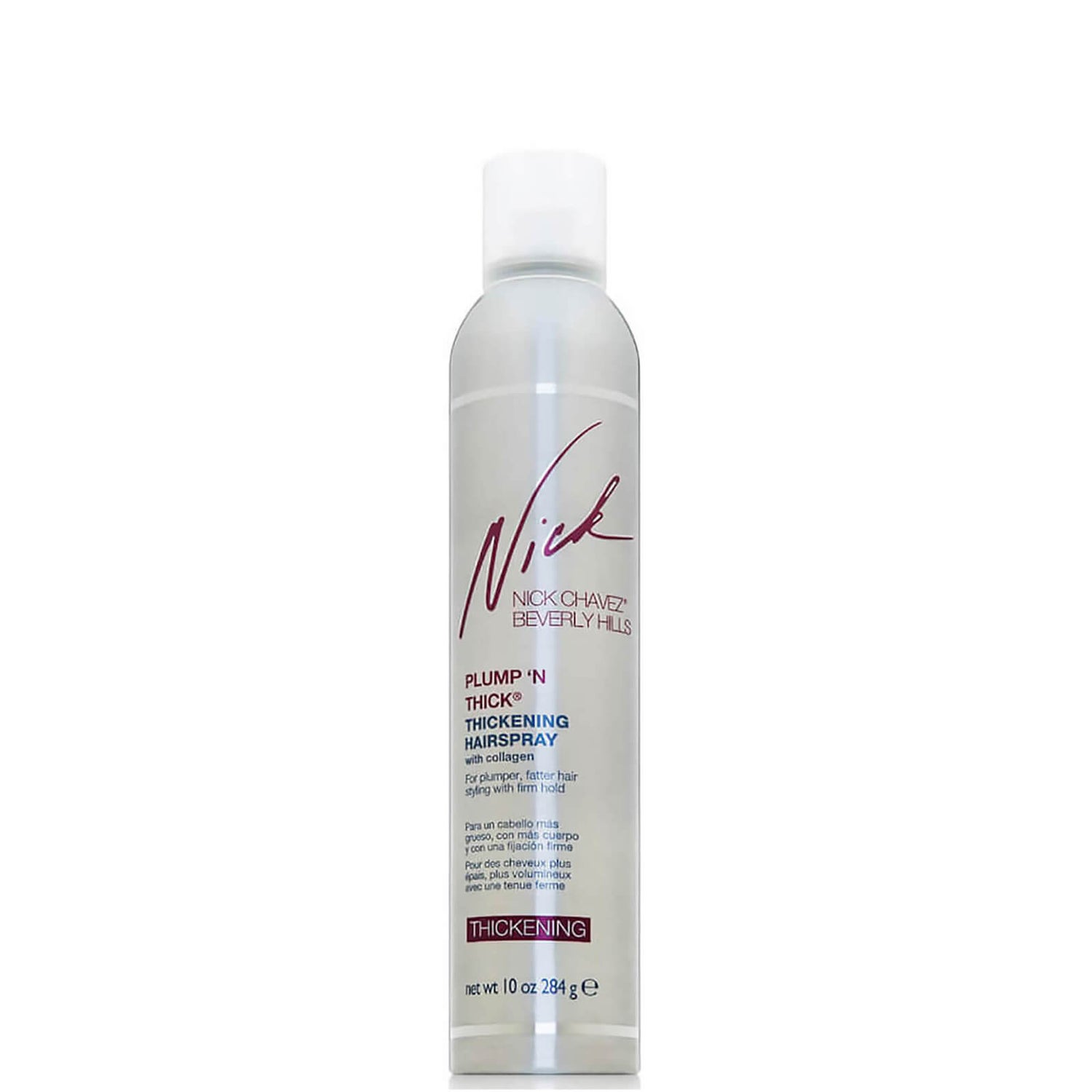 Nick Chavez Beverly Hills Plump 'N Thick Thickening Hairspray (10 oz.)