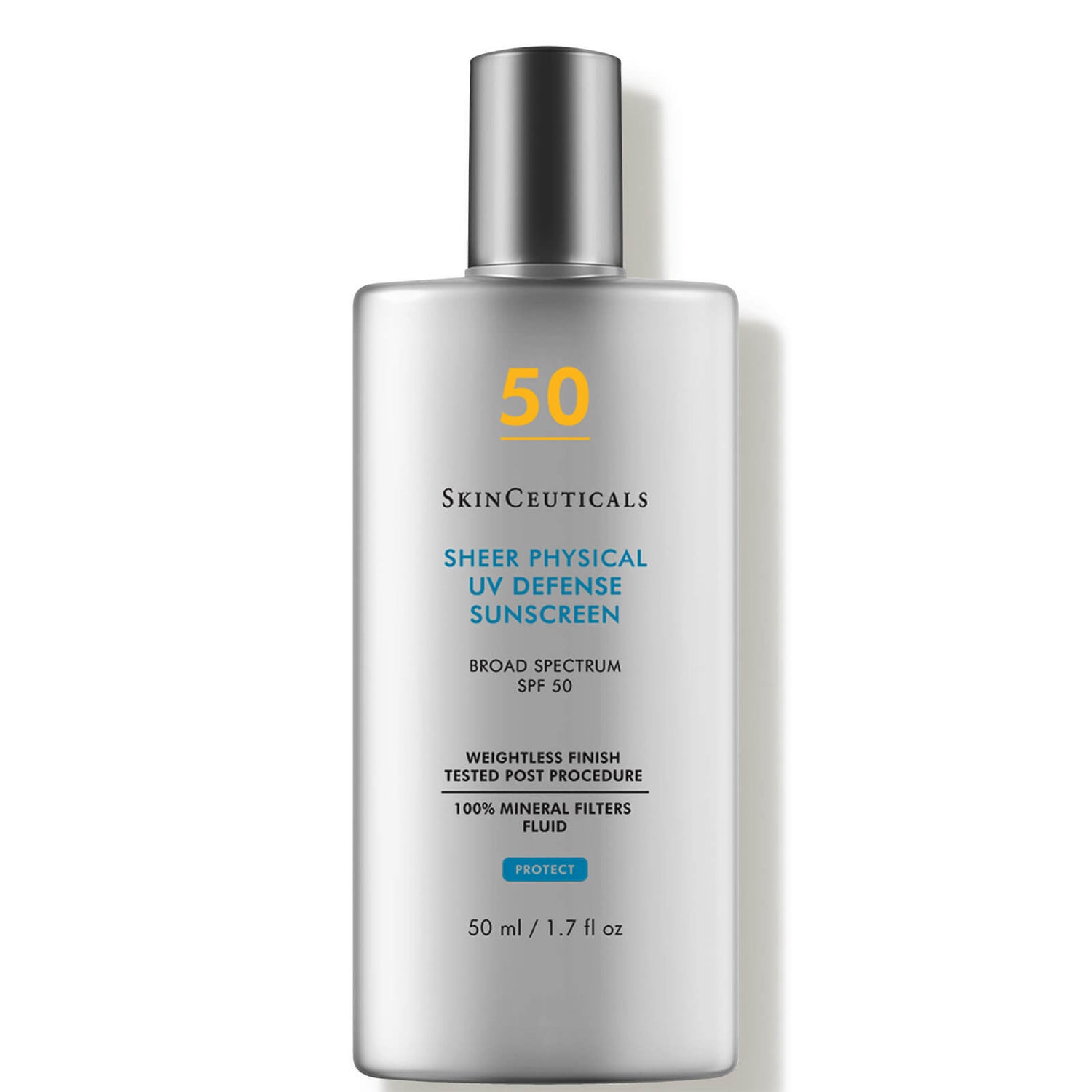SkinCeuticals Sheer Physical UV Defense SPF 50 Mineral Sunscreen (Various Sizes)