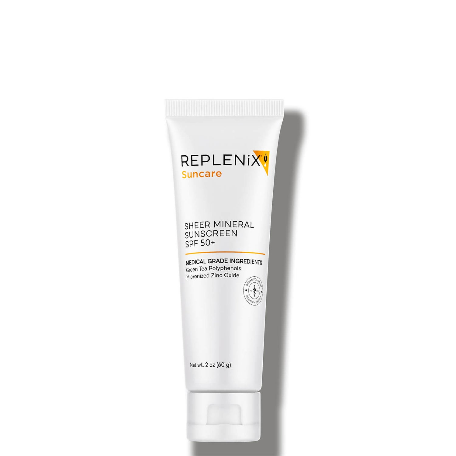 Replenix Sheer Physical Sunscreen Cream SPF 50 Plus (2 oz.)