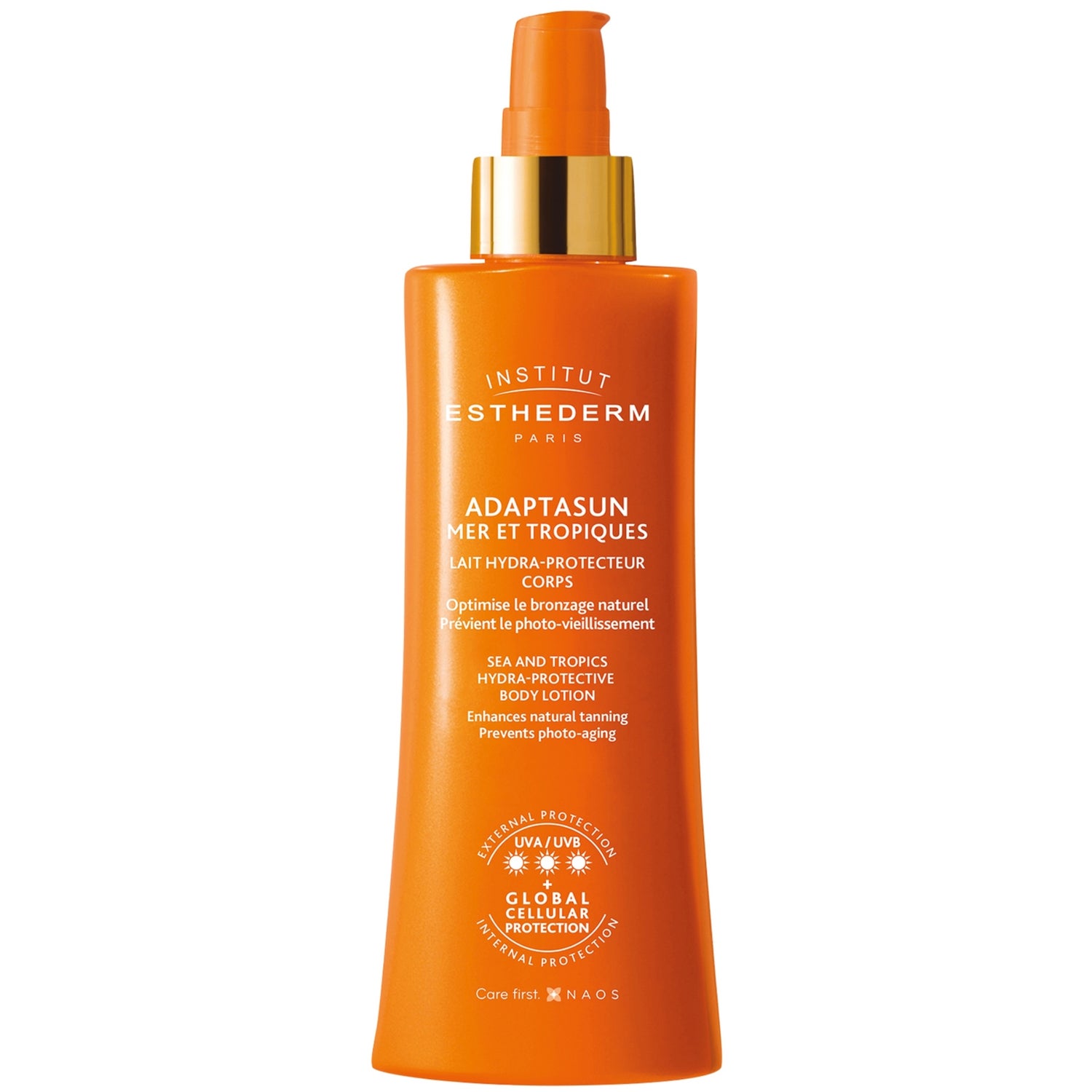 Institut Esthederm Adaptasun Sensitive Lait Protecteur Corps Soleil Fort Lozione Corpo Protezione Solare Forte 200Ml