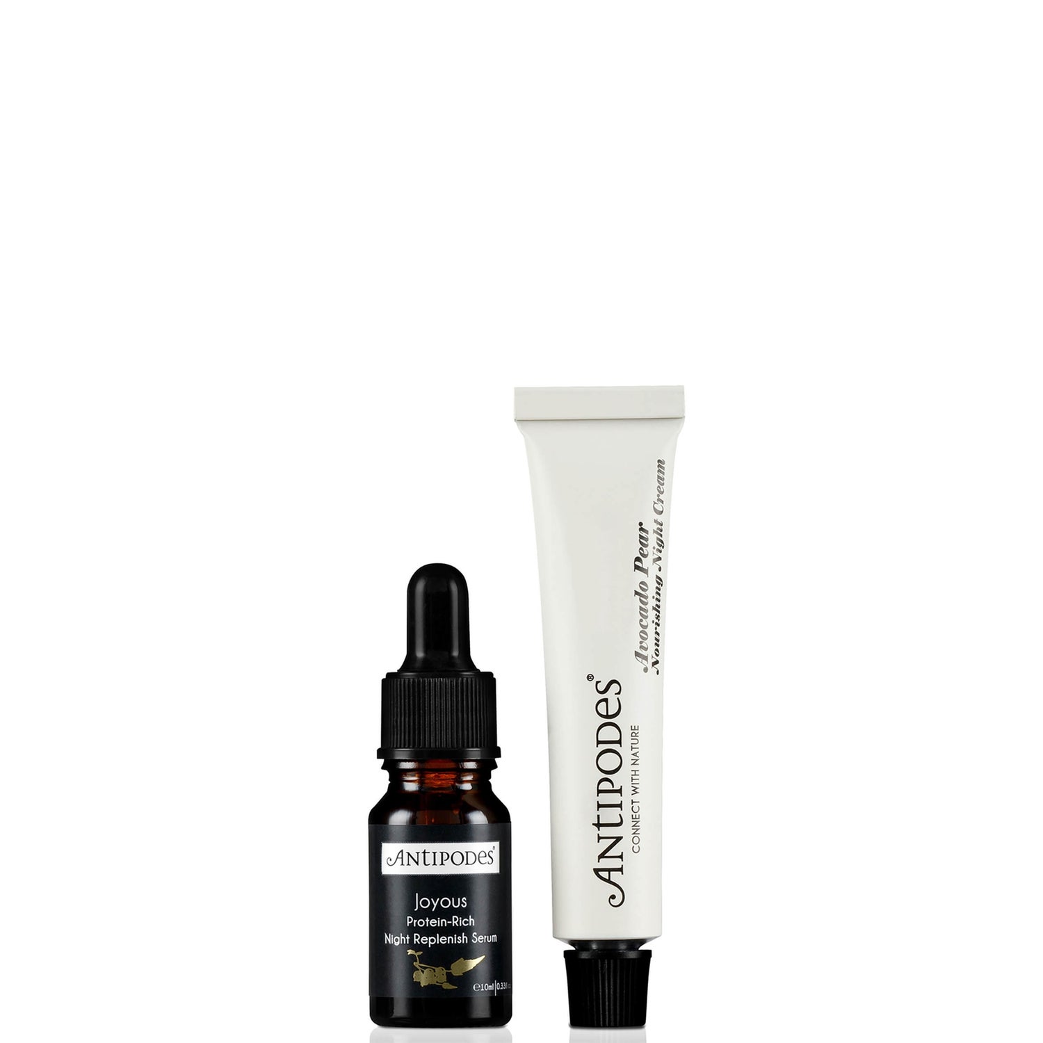 Antipodes Anti-Ageing Minis Serum/Cream (Joyous Serum 10ml, Night Cream 15ml)