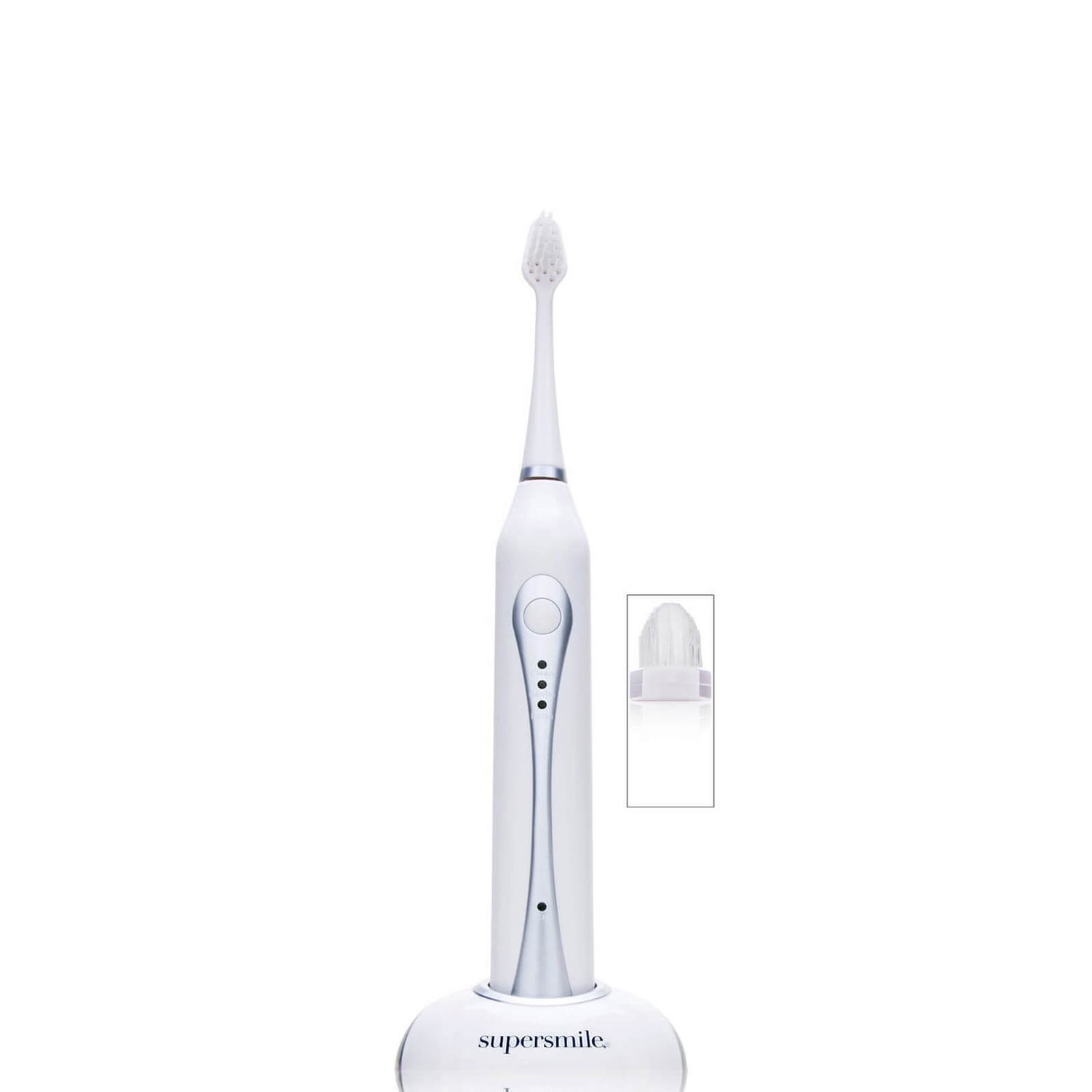 Supersmile Advanced Sonic Pulse Electric Toothbrush (2 piece)