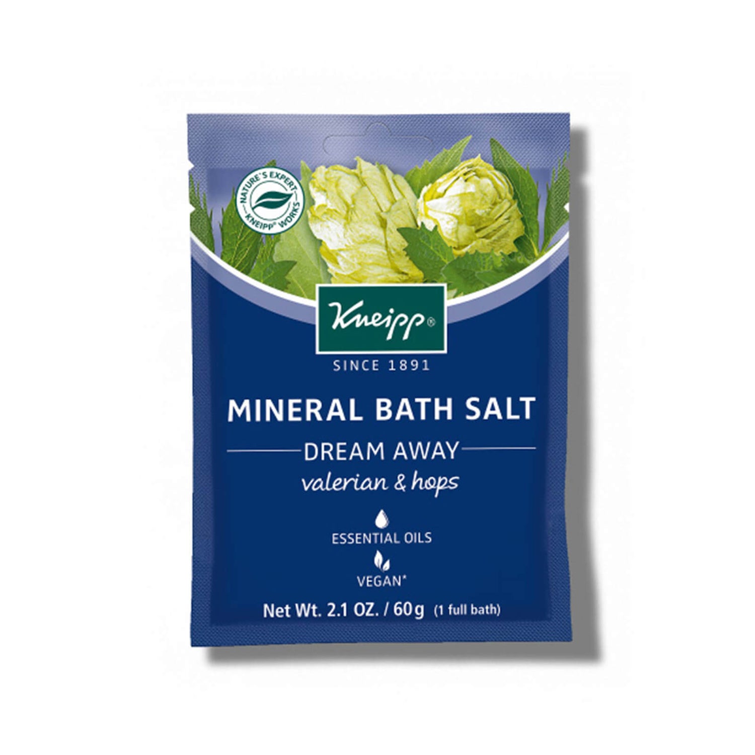 Kneipp Valerian and Hops Deep Sleep Mineral Bath Salts Sachet - FREE Gift