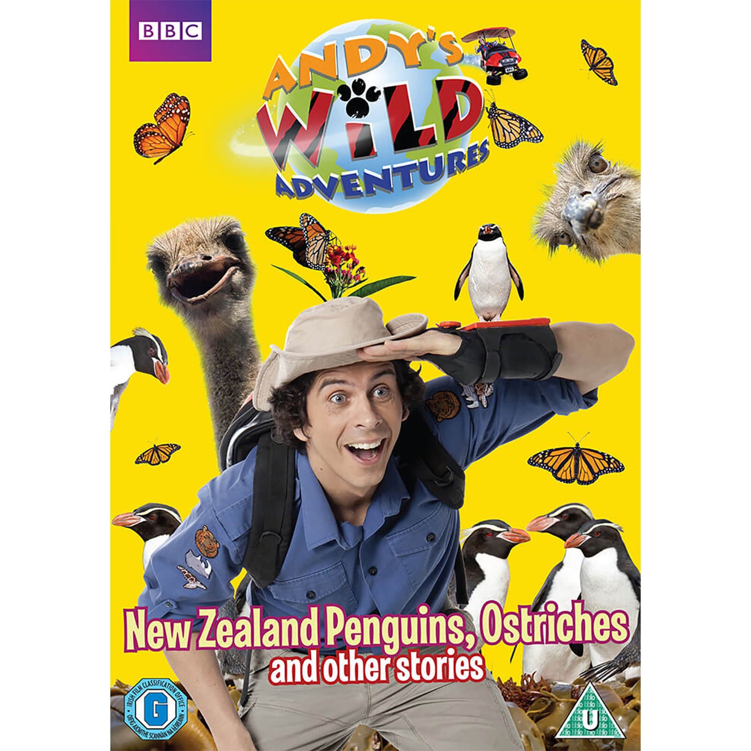 Andy's Wild Adventures - New Zealand Penguins, Ostriches and Other Stories
