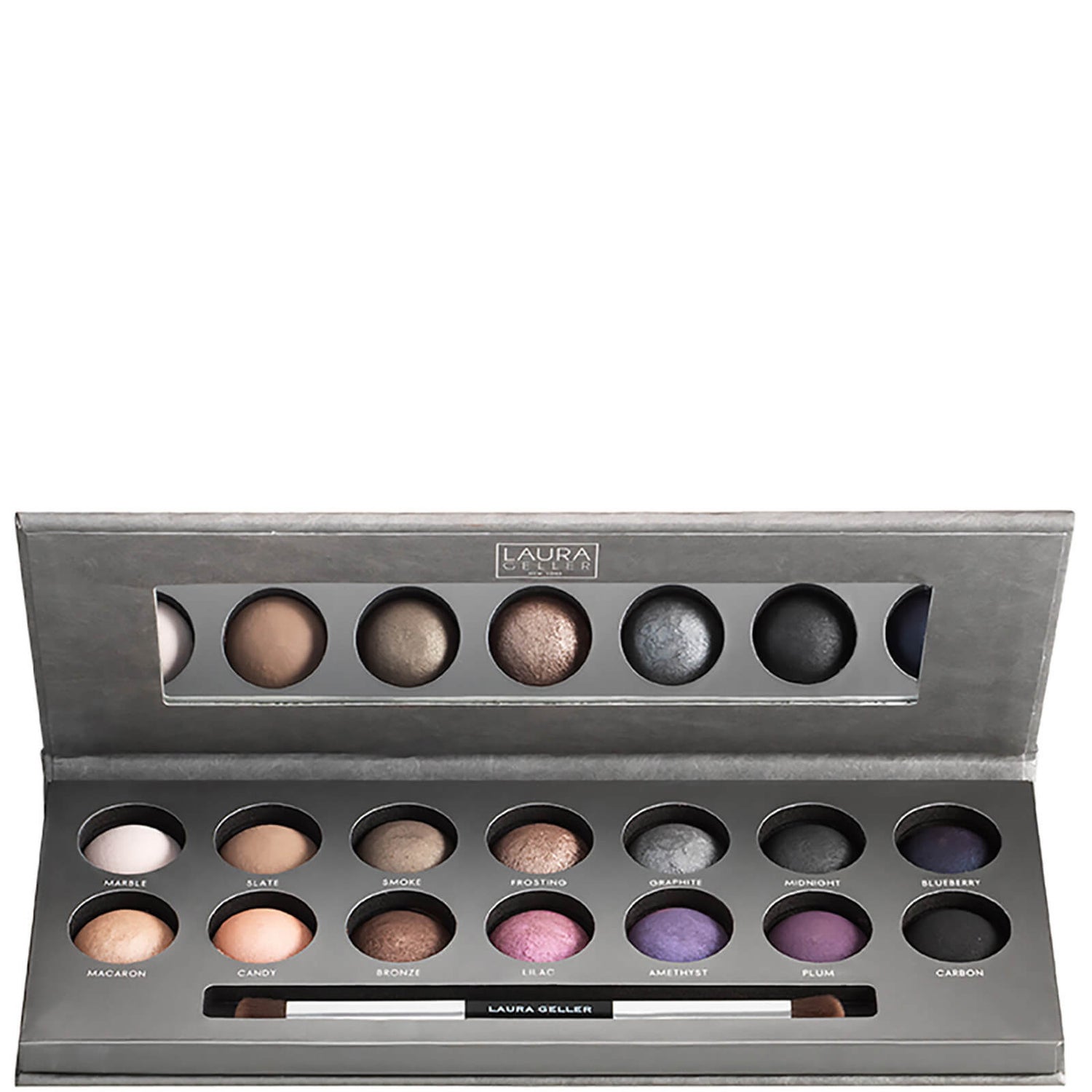 Laura Geller The Delectable Eyeshadow Palette med kost - Delicious Shades of Cool