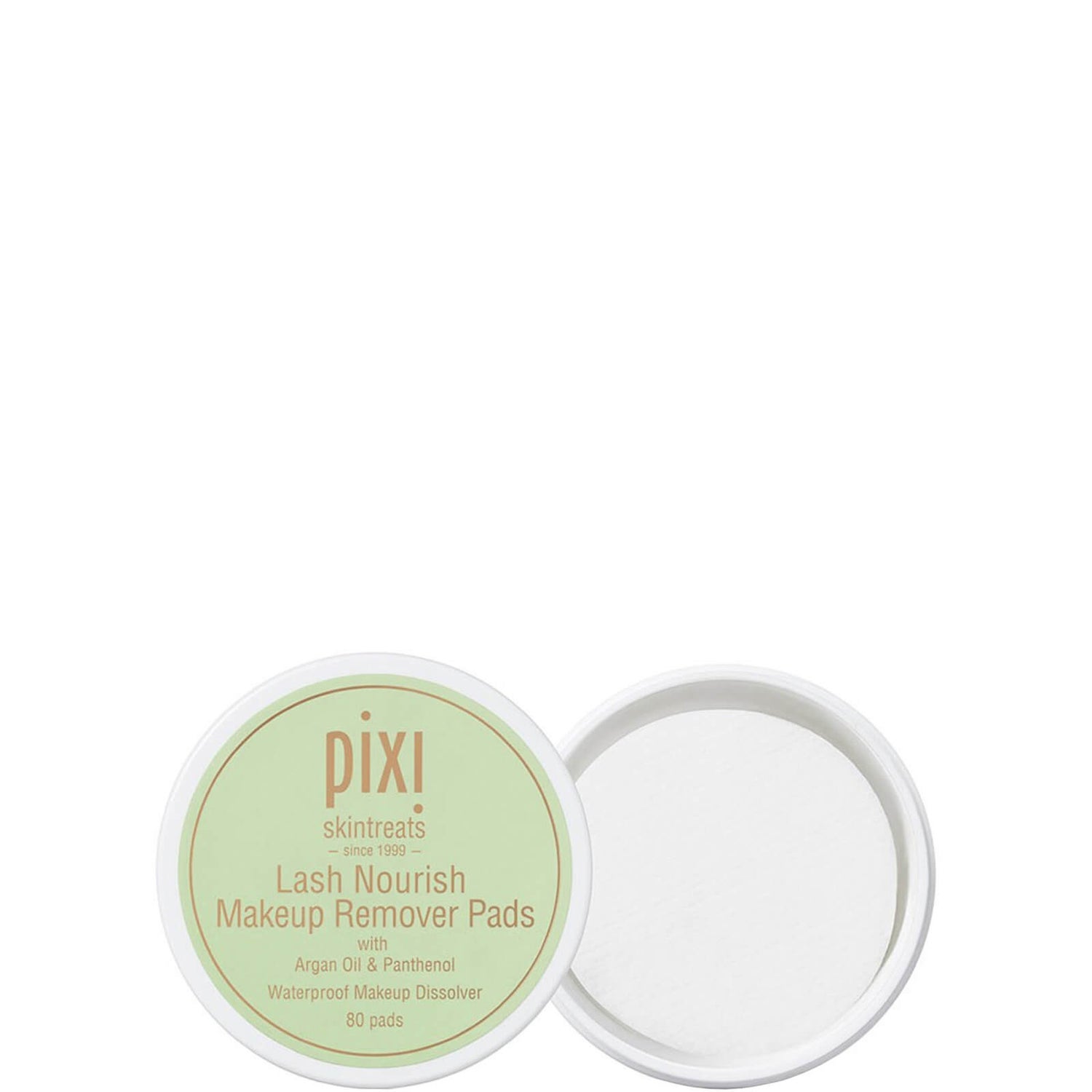 PIXI Lash Nourish Make-Up Remover Pads (pakke med 80)