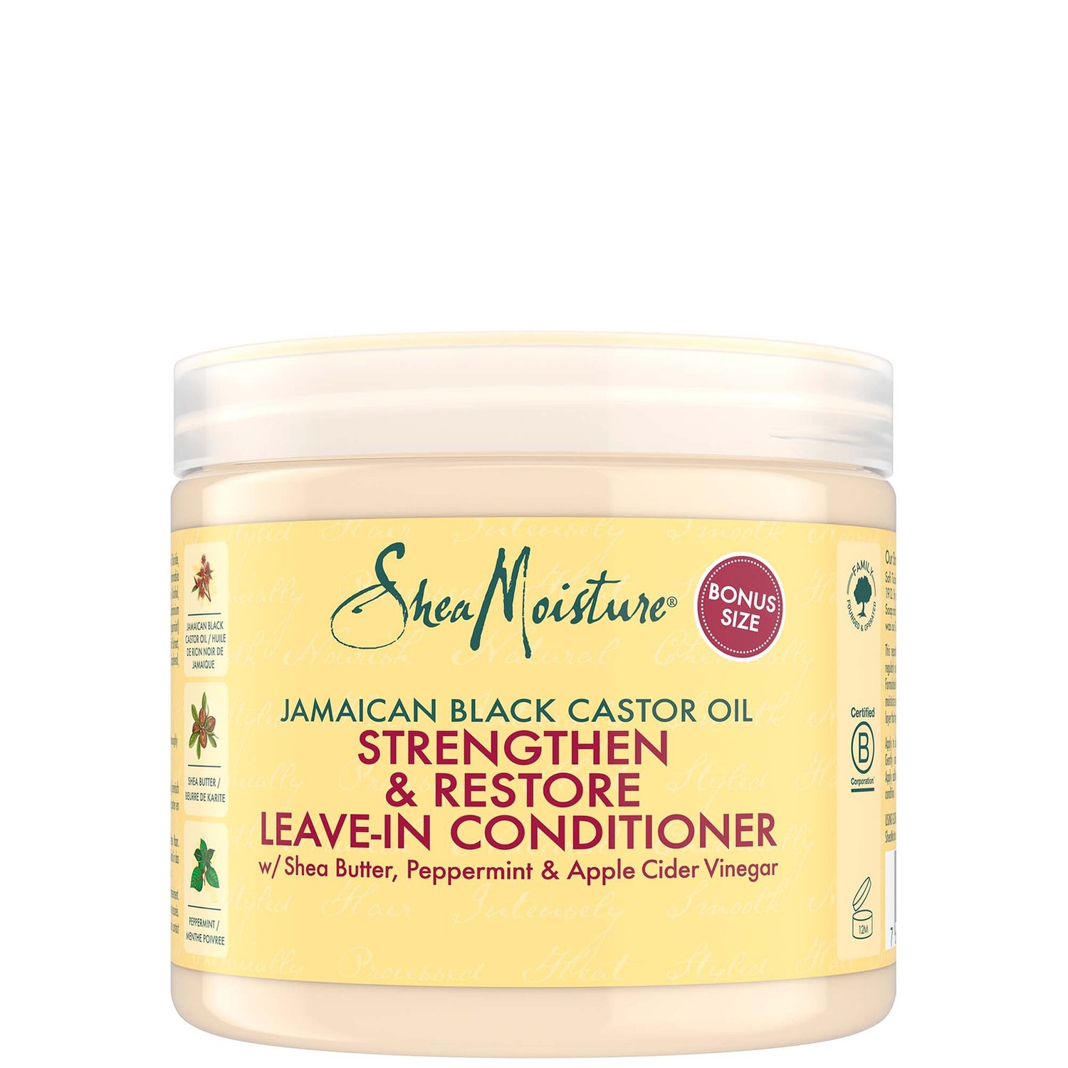 Shea Moisture Jamaican Black Castor Oil Strengthen, Grow & Restore Leave-In Conditioner 454g