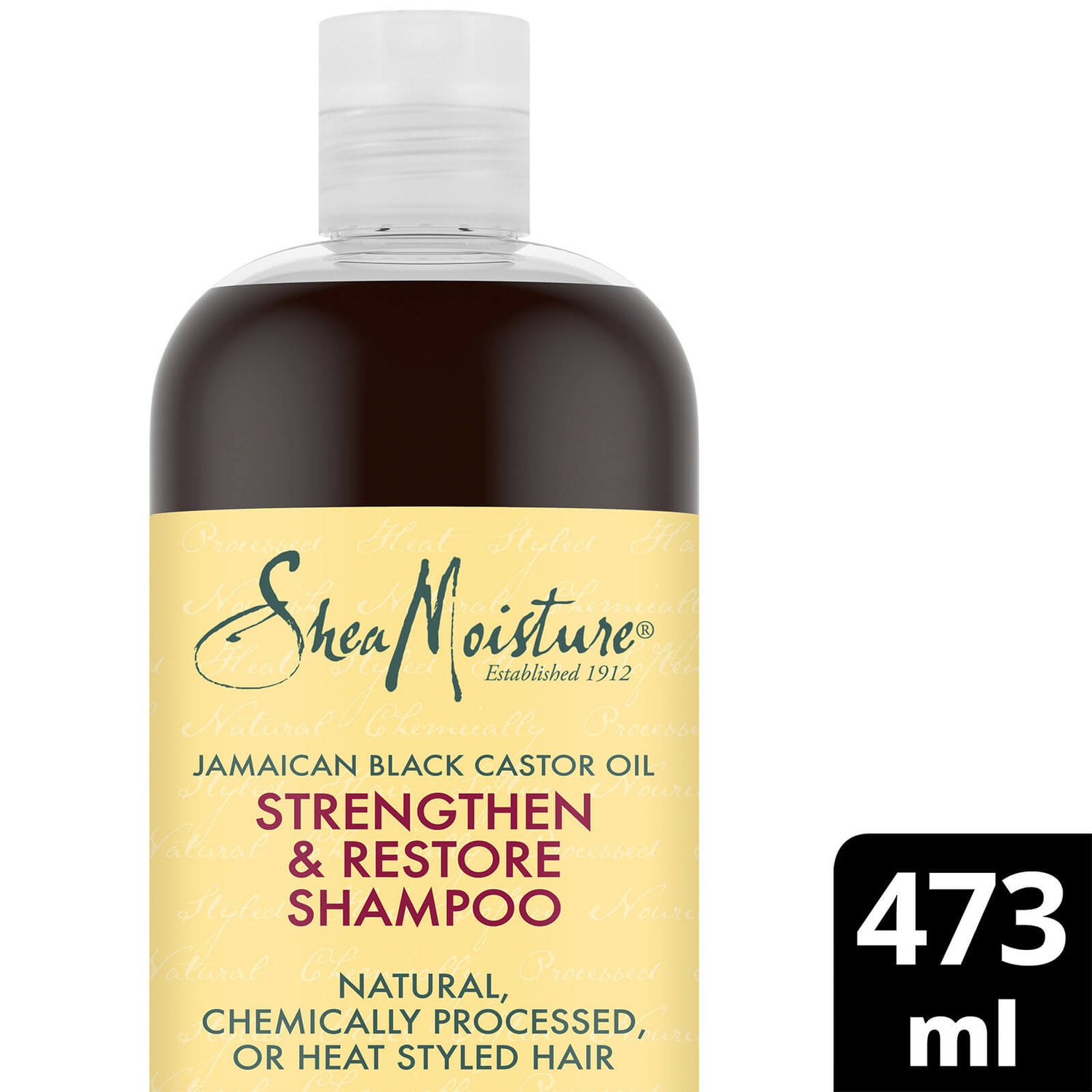 Shea Moisture Shampoing Stimulant & Réparateur Intense à L'huile de Ricin Noir de Jamaïque (473 ml)