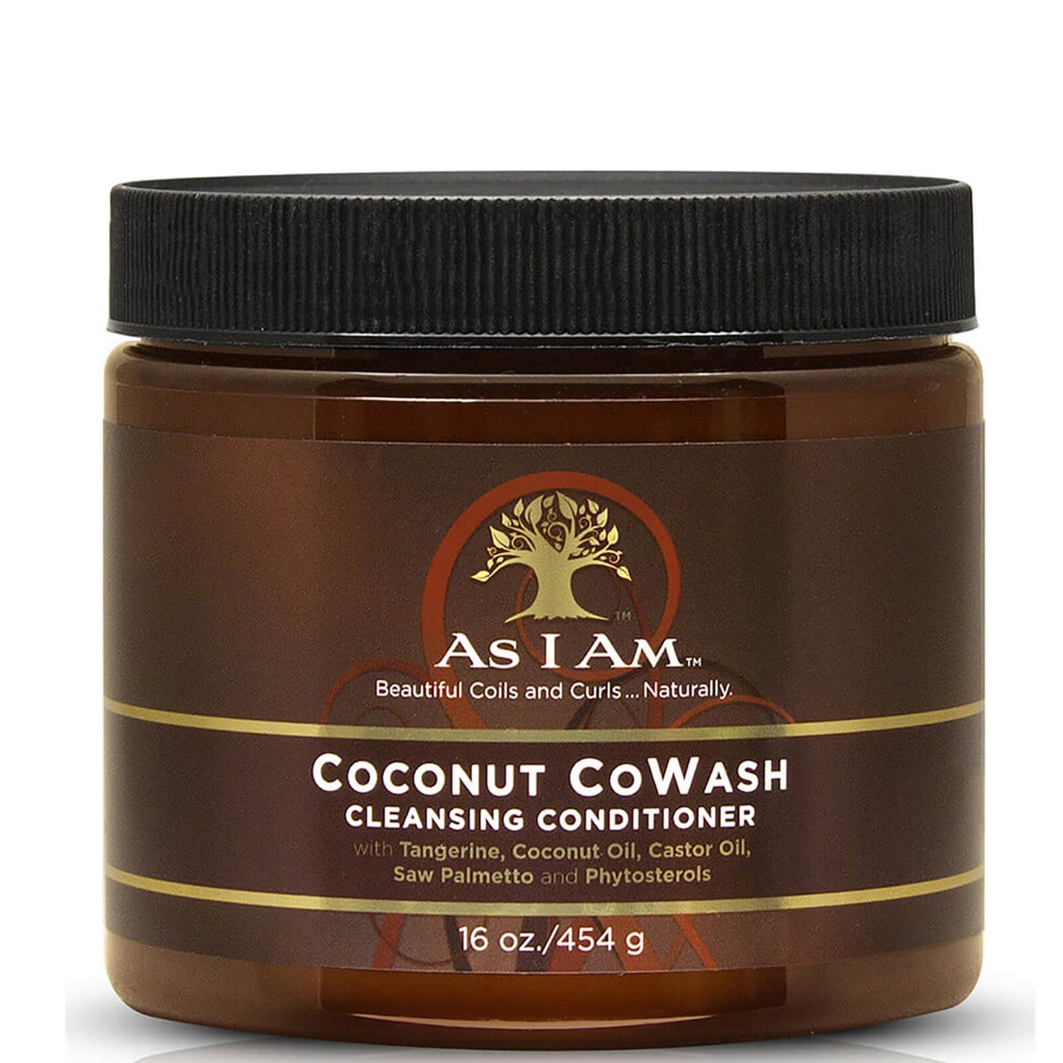 Après-shampooing nettoyant au coco "CoWash" d'As I Am (454 g)