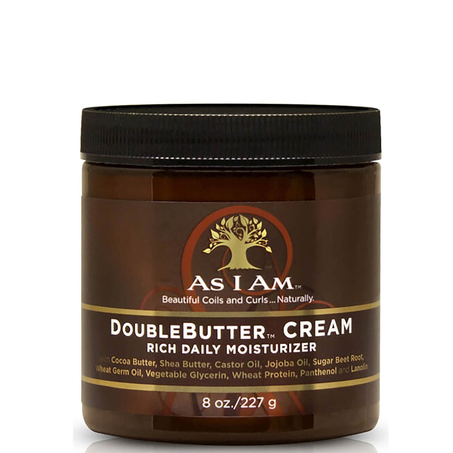 Crème hydratante quotidienne DoubleButter™ d'As I Am (227 g)