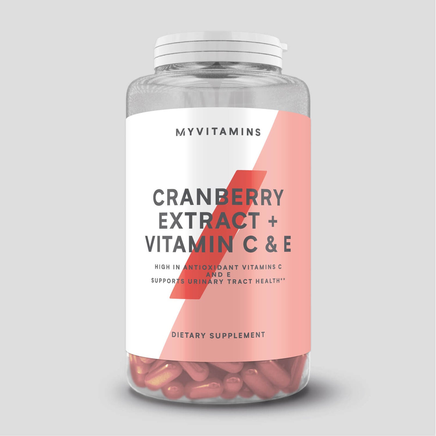 Extrato de Cranberry + Vitamina C e E - 60softgels