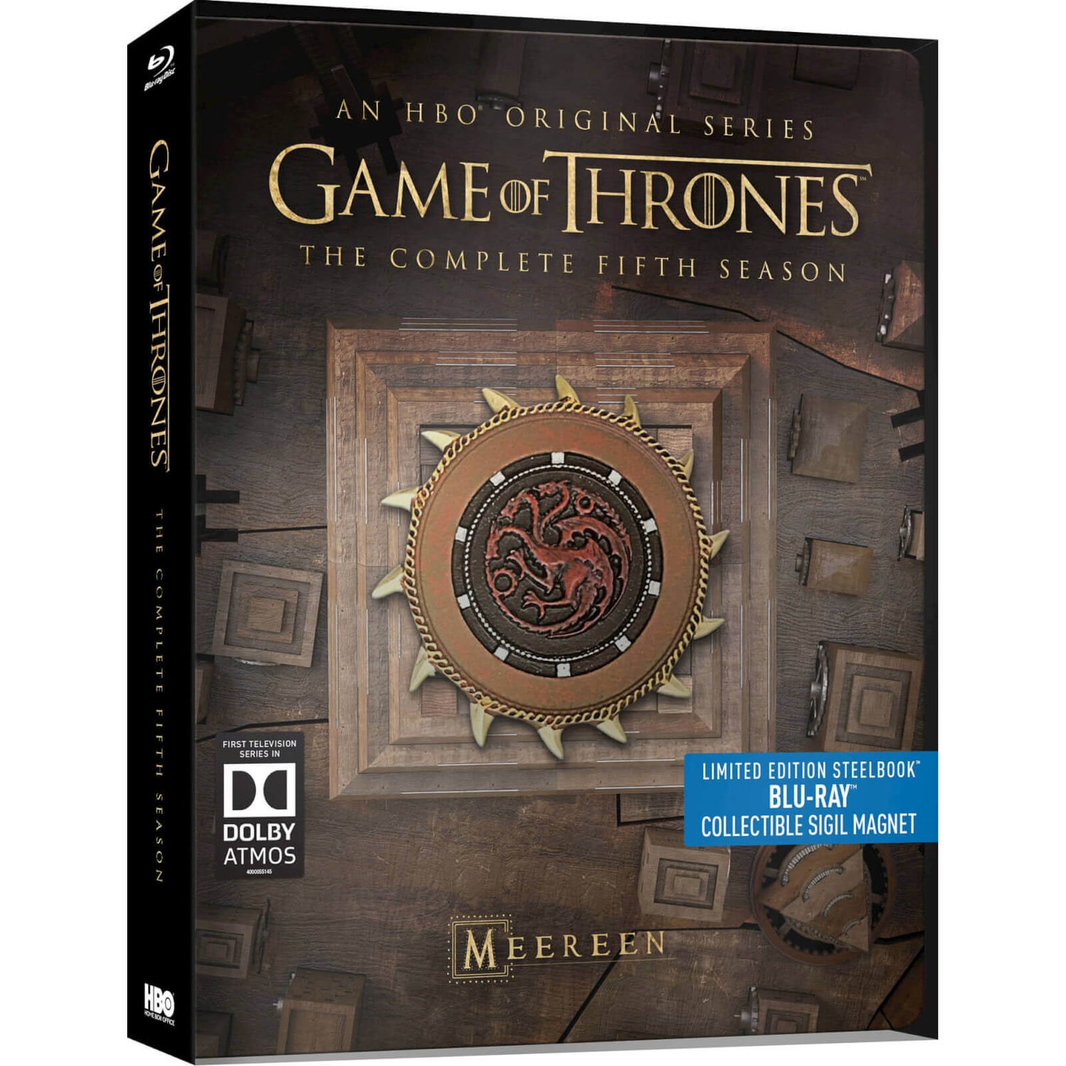 Game of Thrones Season 5 Steelbook Blu-ray - Zavvi US