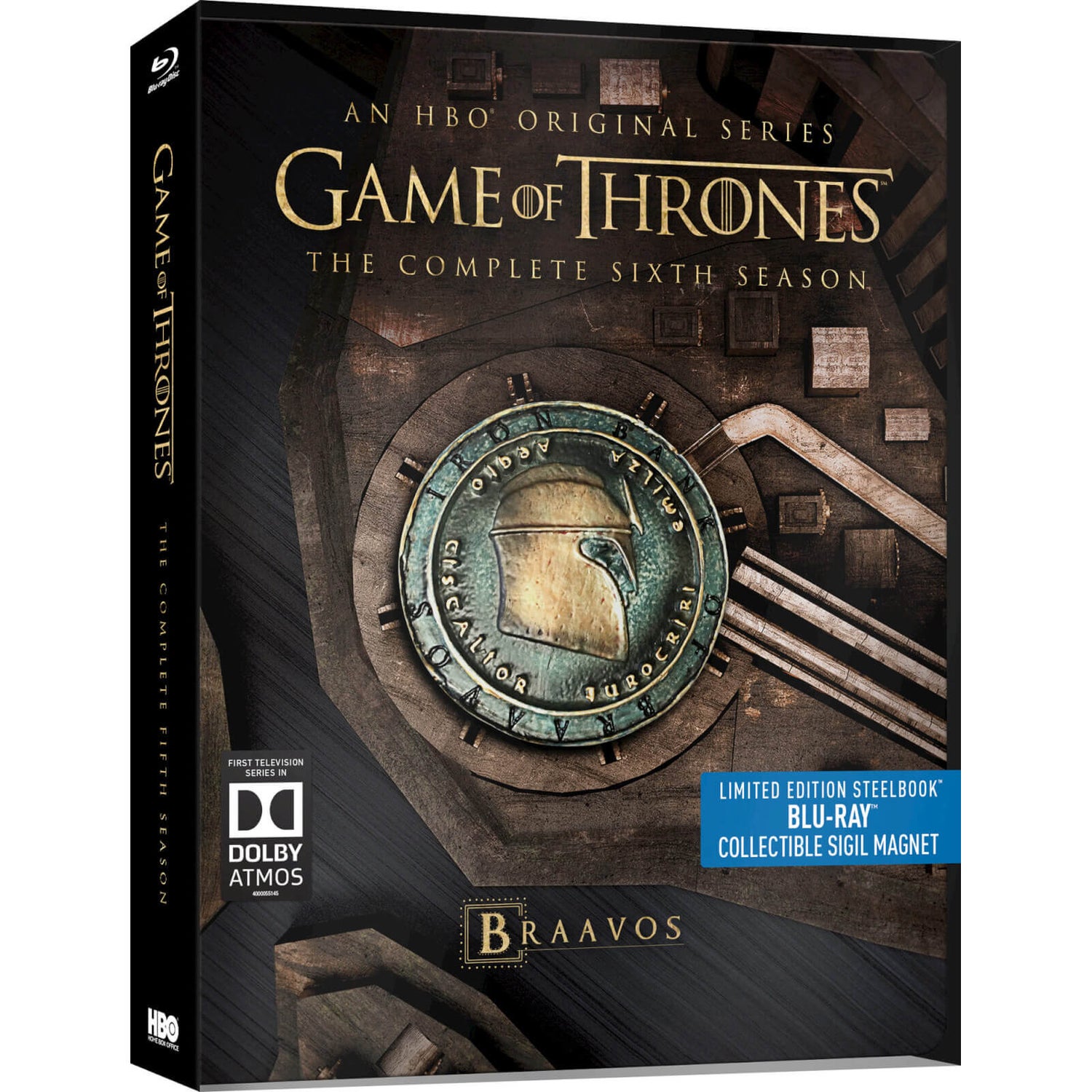 Game of Thrones Season Steelbook Blu-ray Zavvi UK
