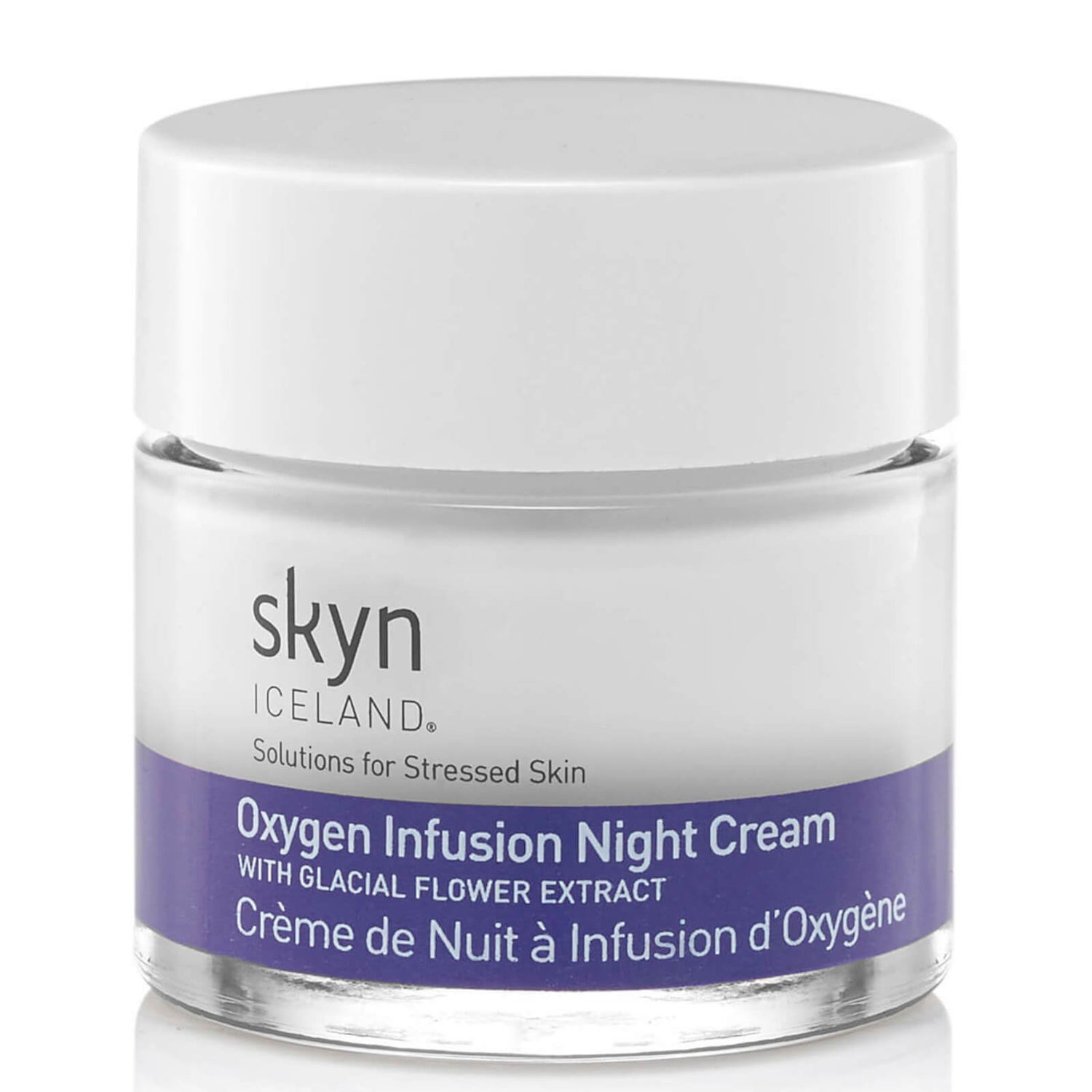 skyn ICELAND Oxygen Infusion Night Cream with Glacial Flower Extract (1.98 oz.)