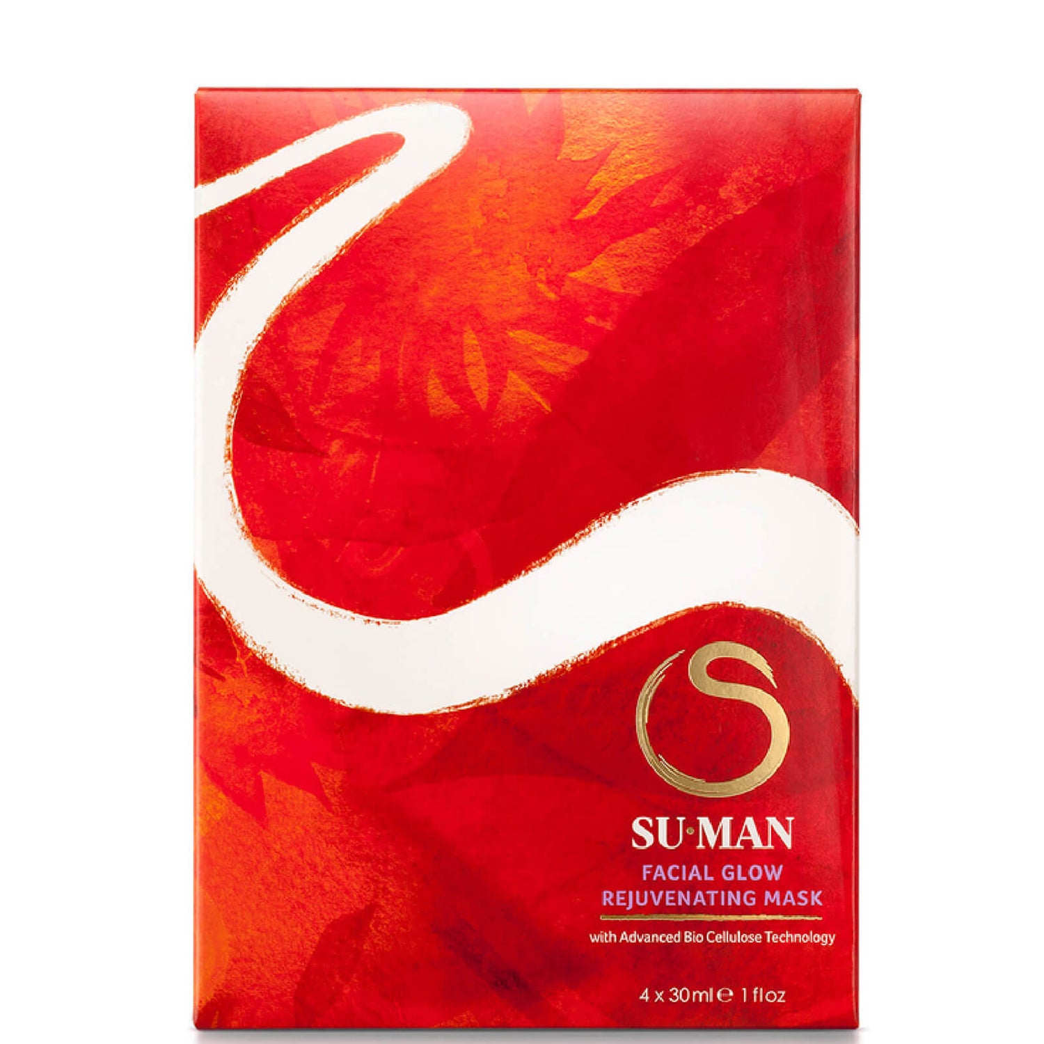 Su-Man Facial Glow Rejuvenating Mask(Su-Man 페이셜 글로우 리쥬비네이팅 마스크 - 4x30ml)