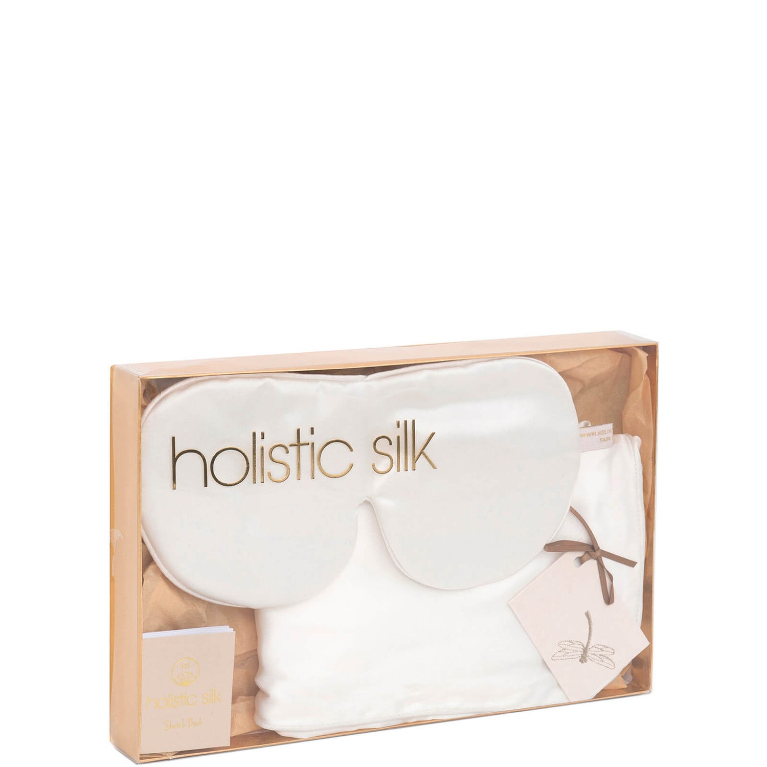 Holistic Silk Anti-Ageing Rejuvenating Sleep Set - White (Worth $191)