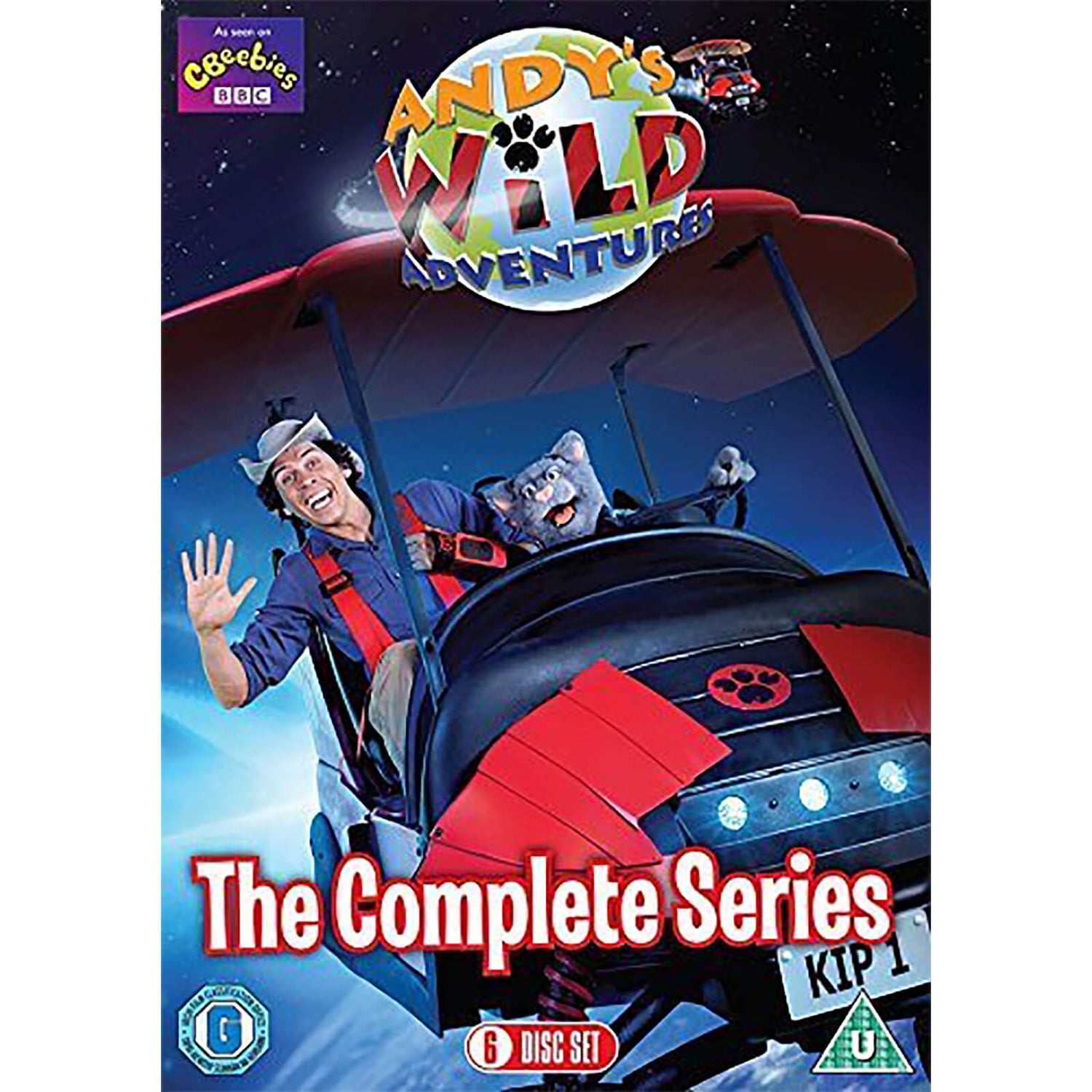 Andy’s Wild Adventures The Complete Andy's Wild Adventures - The Complete Series (6 Disc) DVD - Zavvi UK