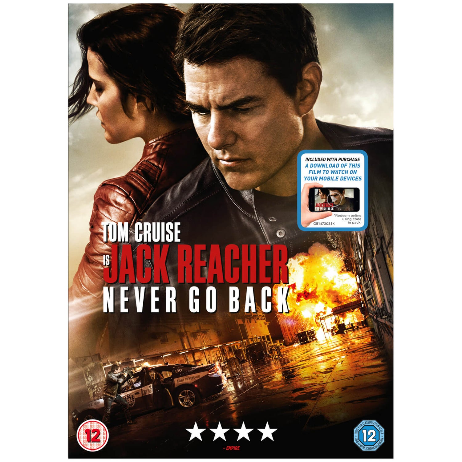 Jack Reacher: Never Go Back (Includes Digital Download)