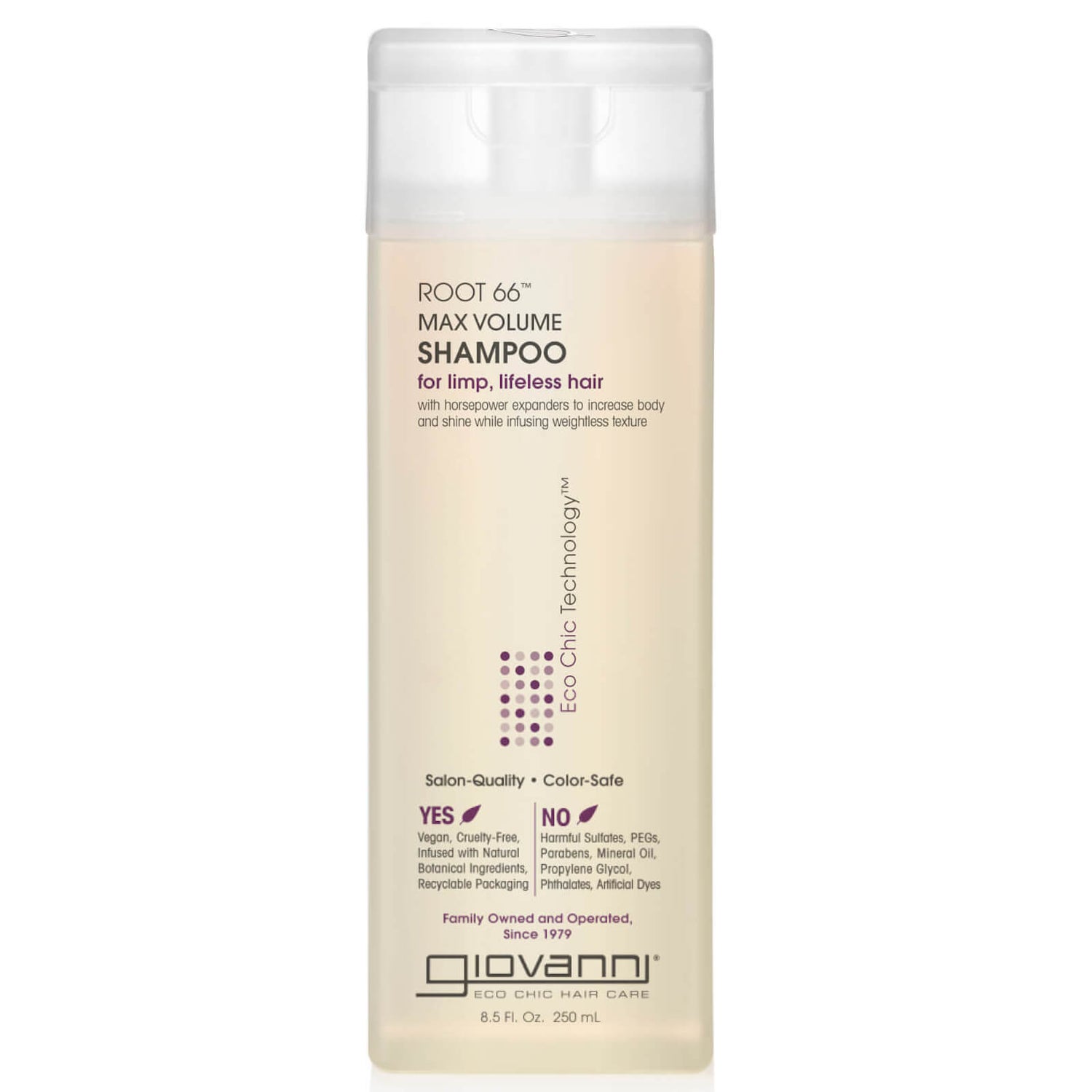 Giovanni Root 66 Max Volume shampoo 250 ml