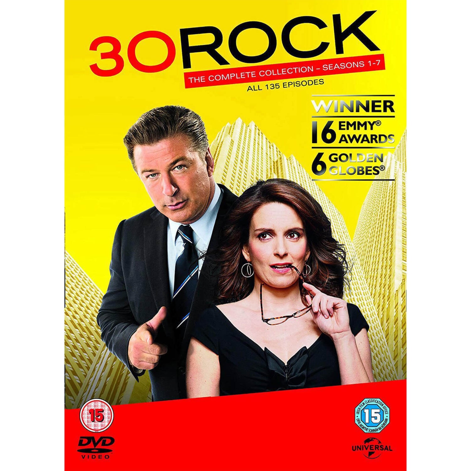 30 Rock Complete Series 1-7 DVD Zavvi UK - Main Image