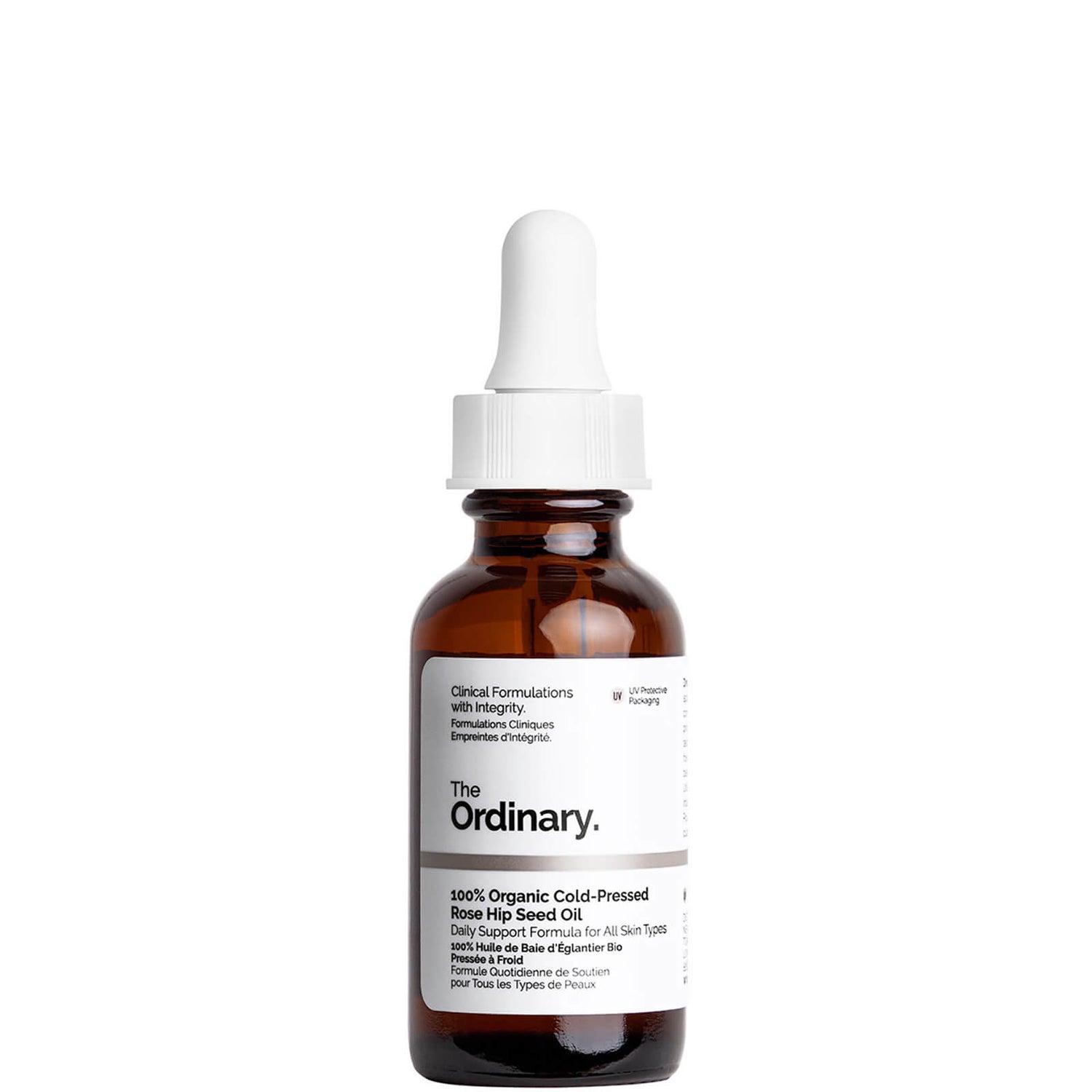 The Ordinary 100% Organic Cold-Pressed Rose Hip Seed Oil 30ml | Cult Beauty