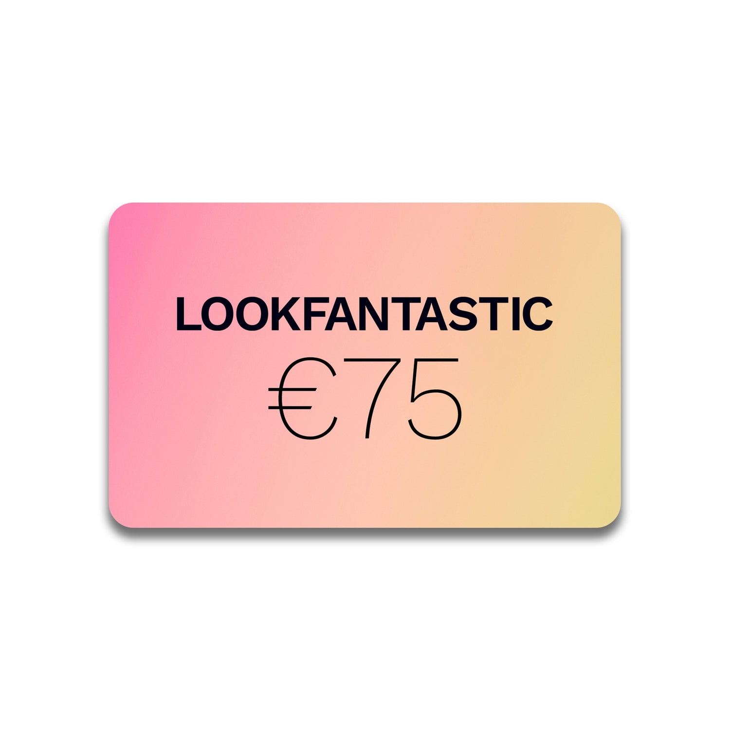 €75 LOOKFANTASTIC Giftcard
