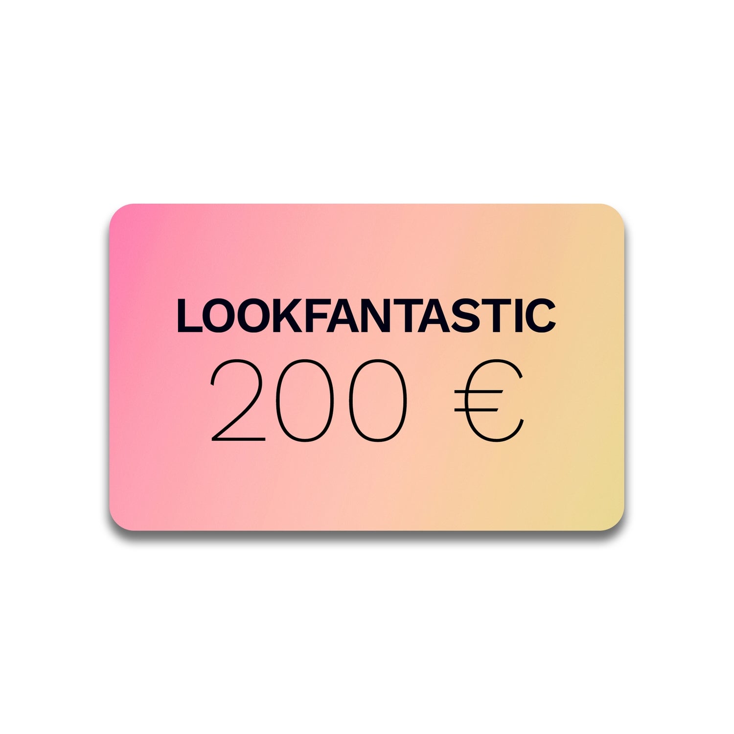 LOOKFANTASTIC 200 € Gutschein