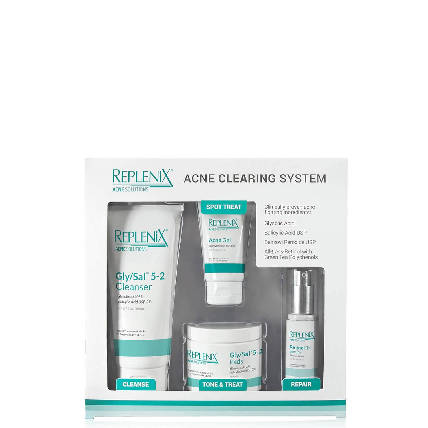 Replenix Acne Clearing System - Level 2 4 piece