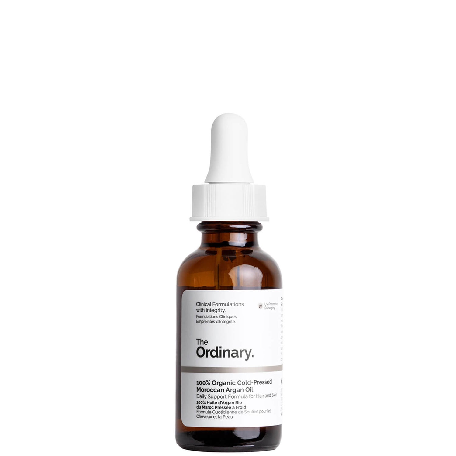 The Ordinary 100% Organic Cold-Pressed Argan Oil 30ml | Cult Beauty