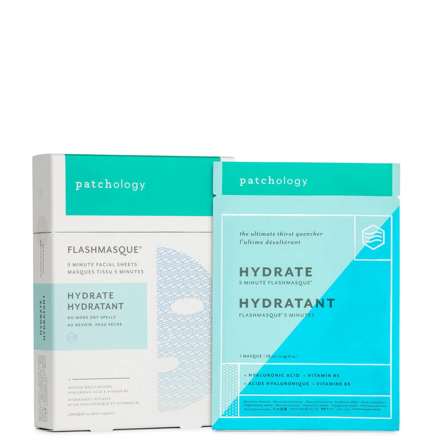 Patchology FlashMasque Hydrate - 4-Pack (Worth $32)